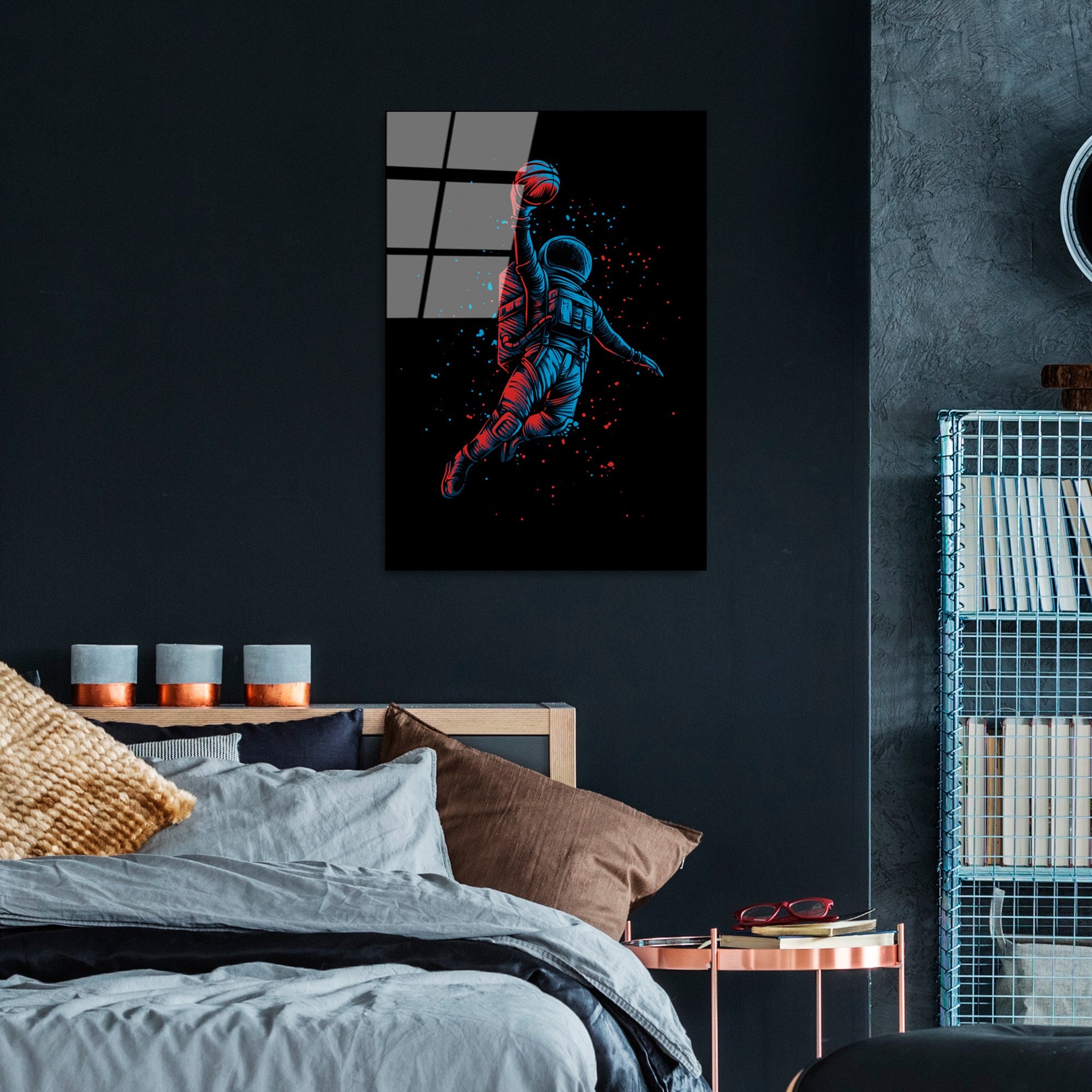 Quadro Decorativo em Vidro Temperado UV-206, 70 x 100 cm, Multicolor (4 mm)