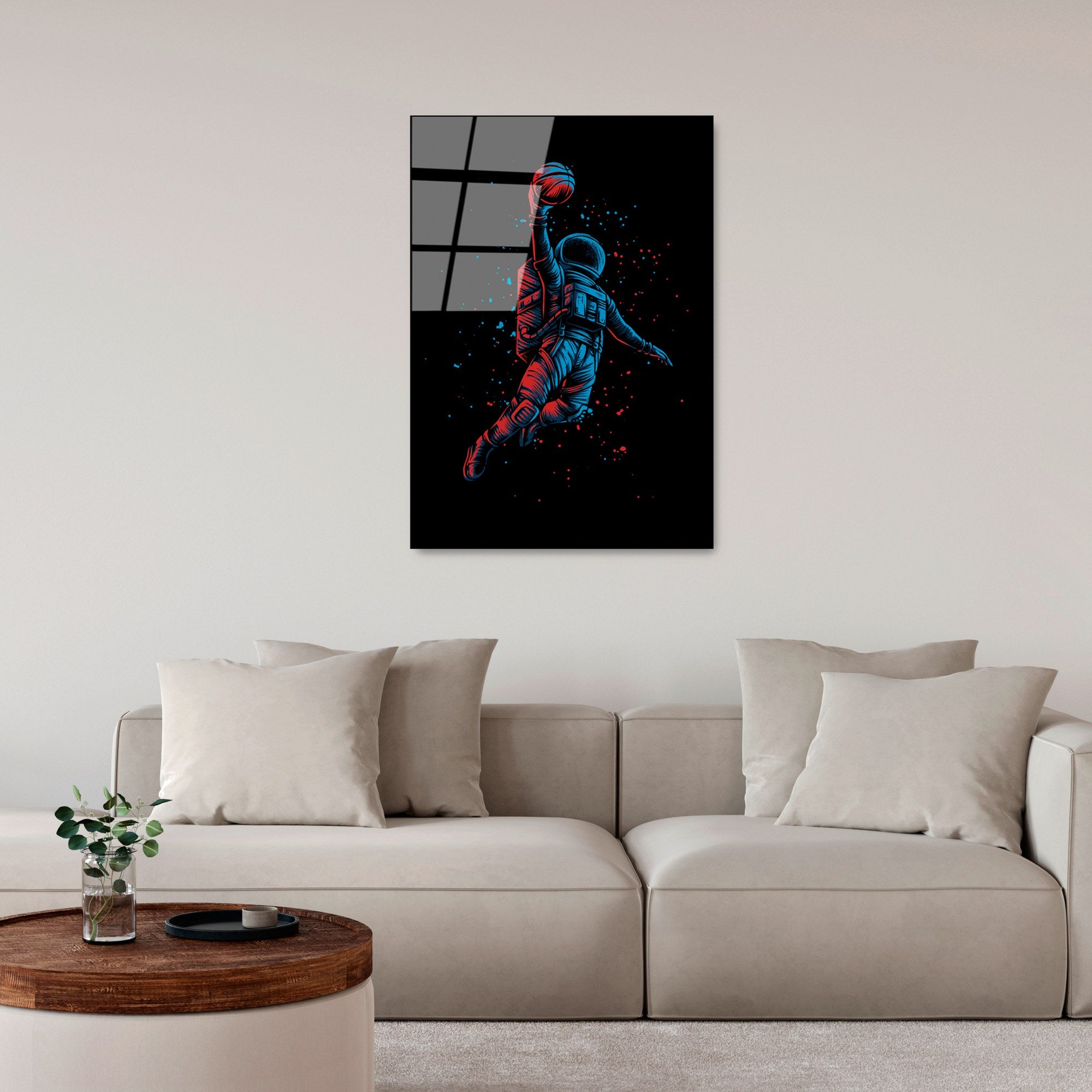 Quadro Decorativo em Vidro Temperado UV-206, 70 x 100 cm, Multicolor (4 mm)