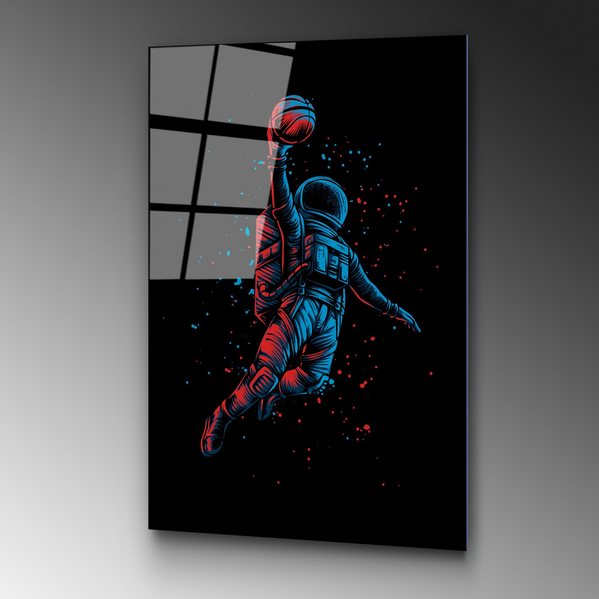 Quadro Decorativo em Vidro Temperado UV-206, 70 x 100 cm, Multicolor (4 mm)