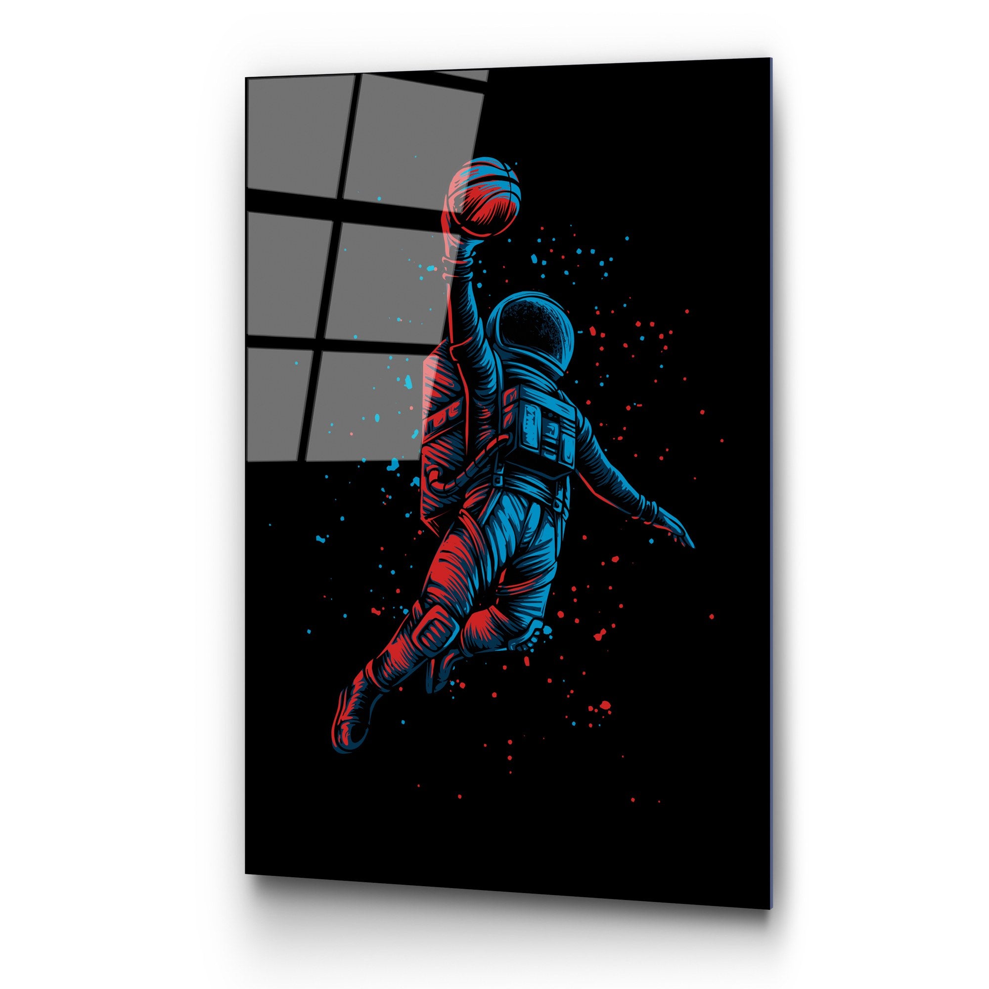 Quadro Decorativo em Vidro Temperado UV-206, 70 x 100 cm, Multicolor (4 mm)