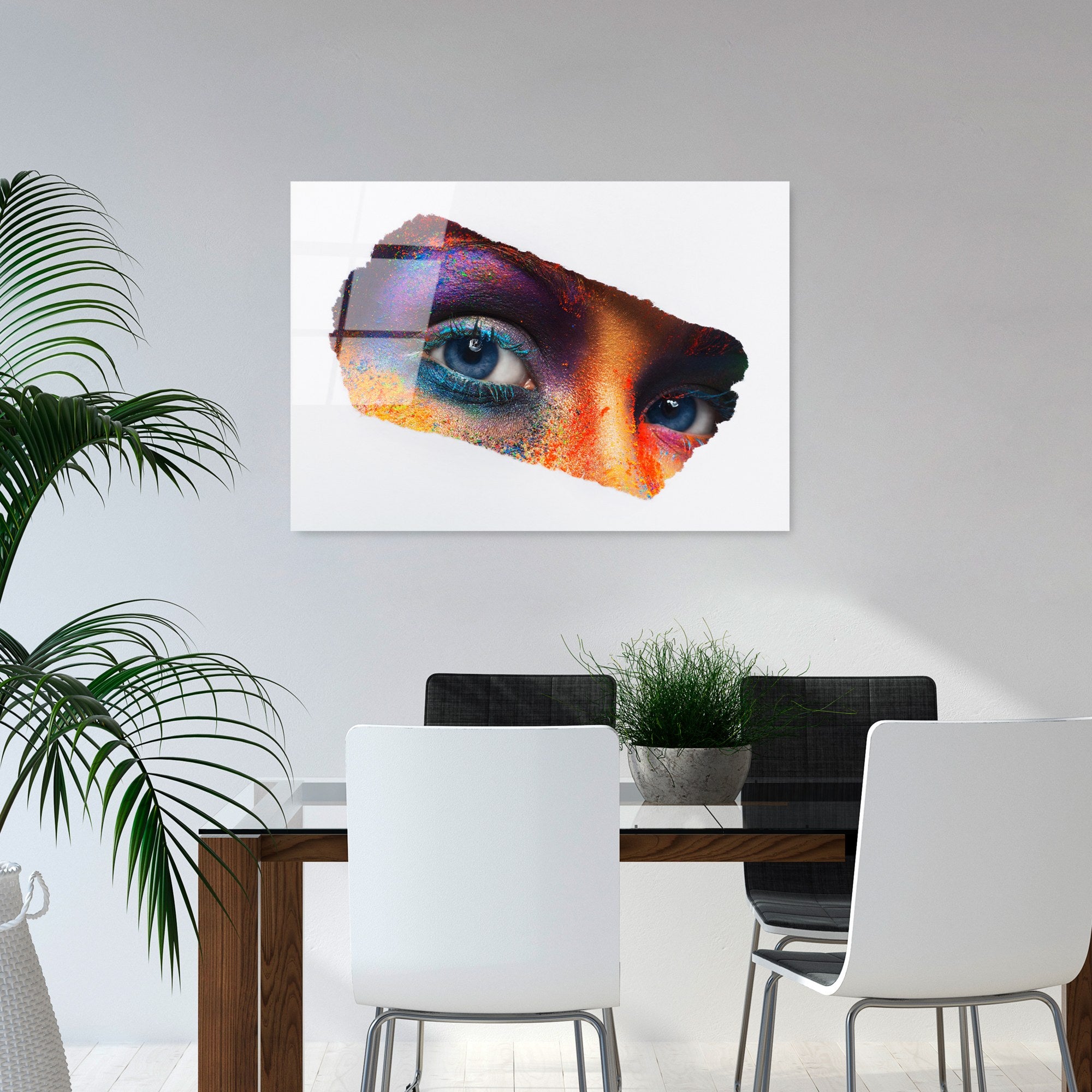 Quadro Decorativo em 100% Vidro Temperado 4 mm, 70 x 100 cm, Multicolor – UV-207