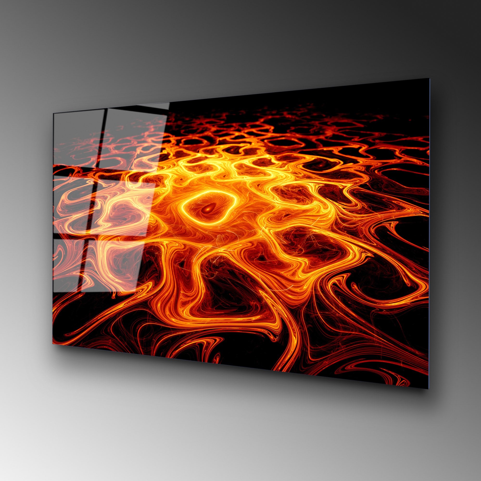 Quadro Decorativo em Vidro Temperado UV-208 70x100 cm, Multicolor – Espessura 4 mm