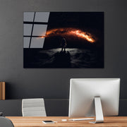 Quadro Decorativo em Vidro Temperado UV-209, 70 x 100 cm, Multicolor, 4 mm