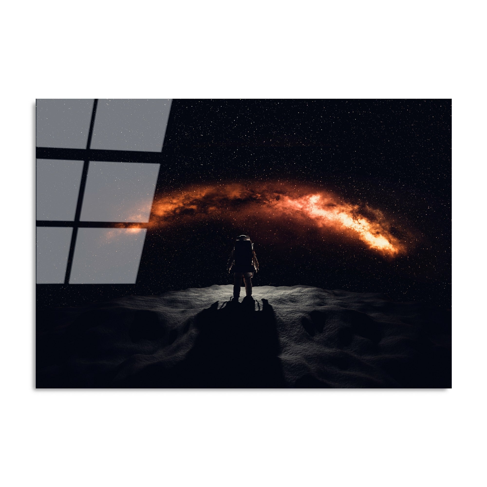 Quadro Decorativo em Vidro Temperado UV-209, 70 x 100 cm, Multicolor, 4 mm