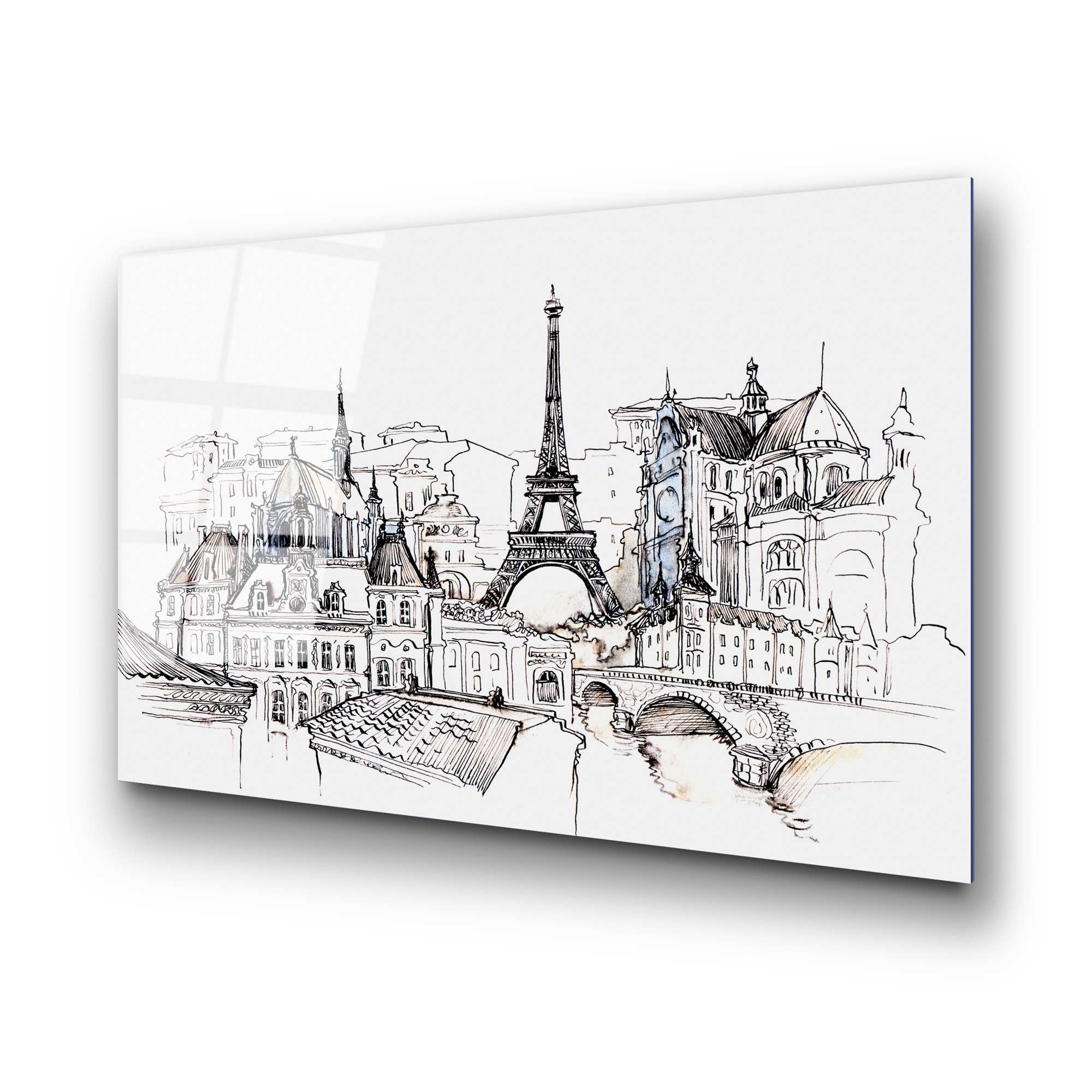 Quadro Decorativo em Vidro Temperado 4 mm UV-212 (70 x 100 cm) – Multicolor