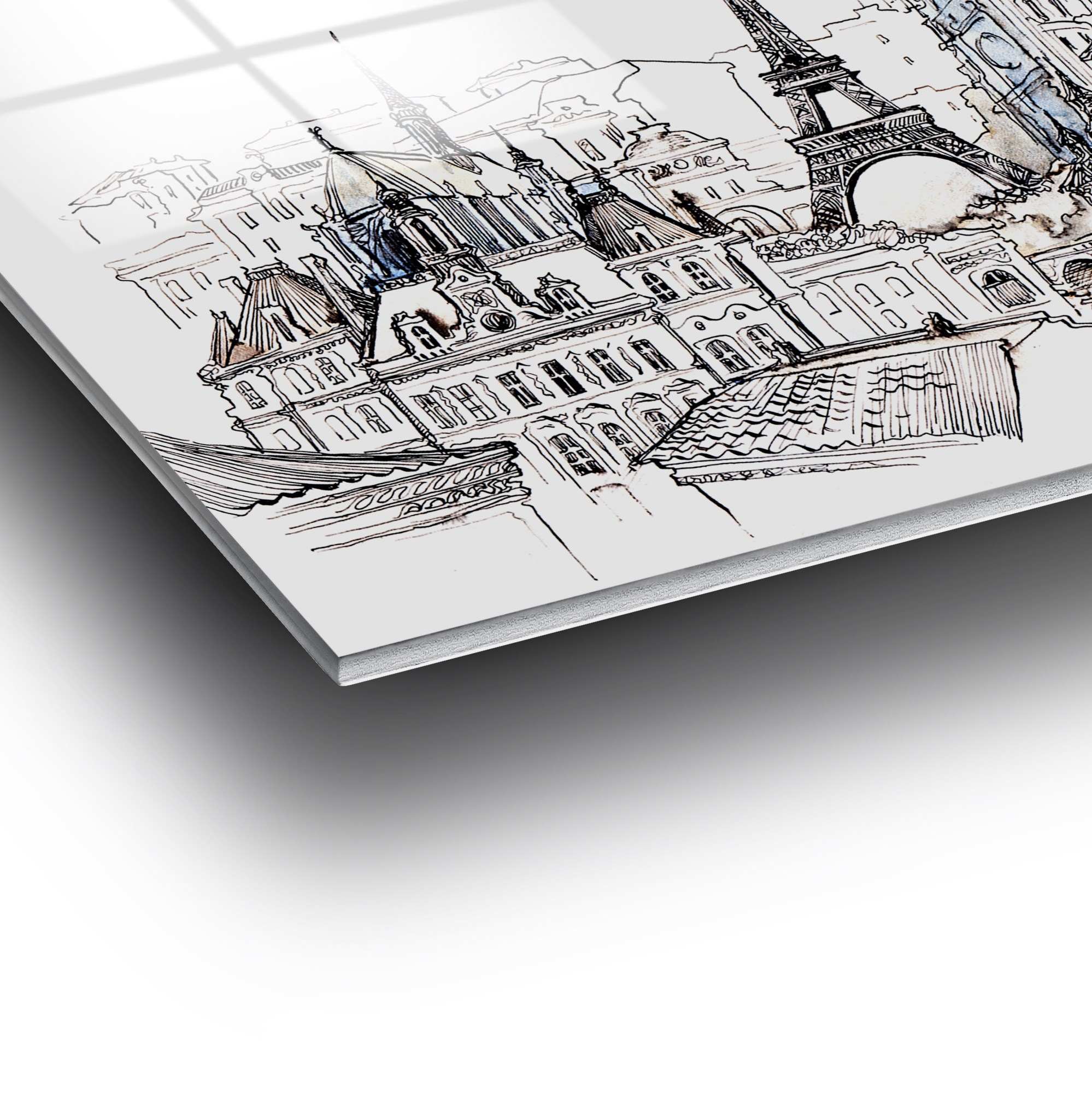 Quadro Decorativo em Vidro Temperado 4 mm UV-212 (70 x 100 cm) – Multicolor