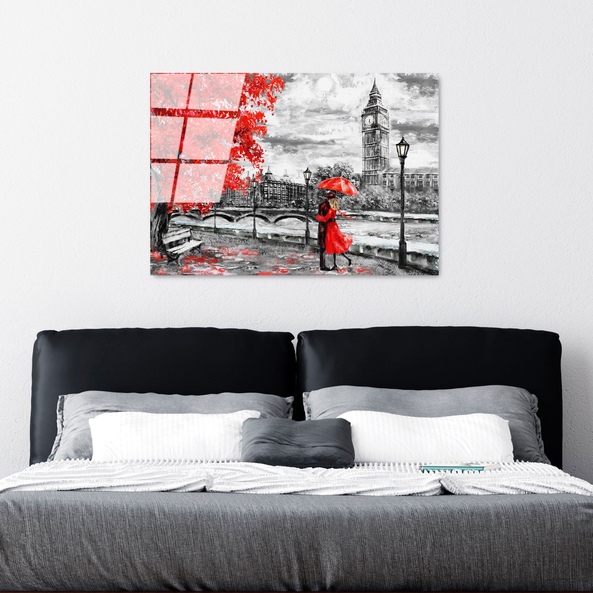 Quadro Decorativo em Vidro Temperado 70x100 cm (4 mm) UV-213 – Multicolor