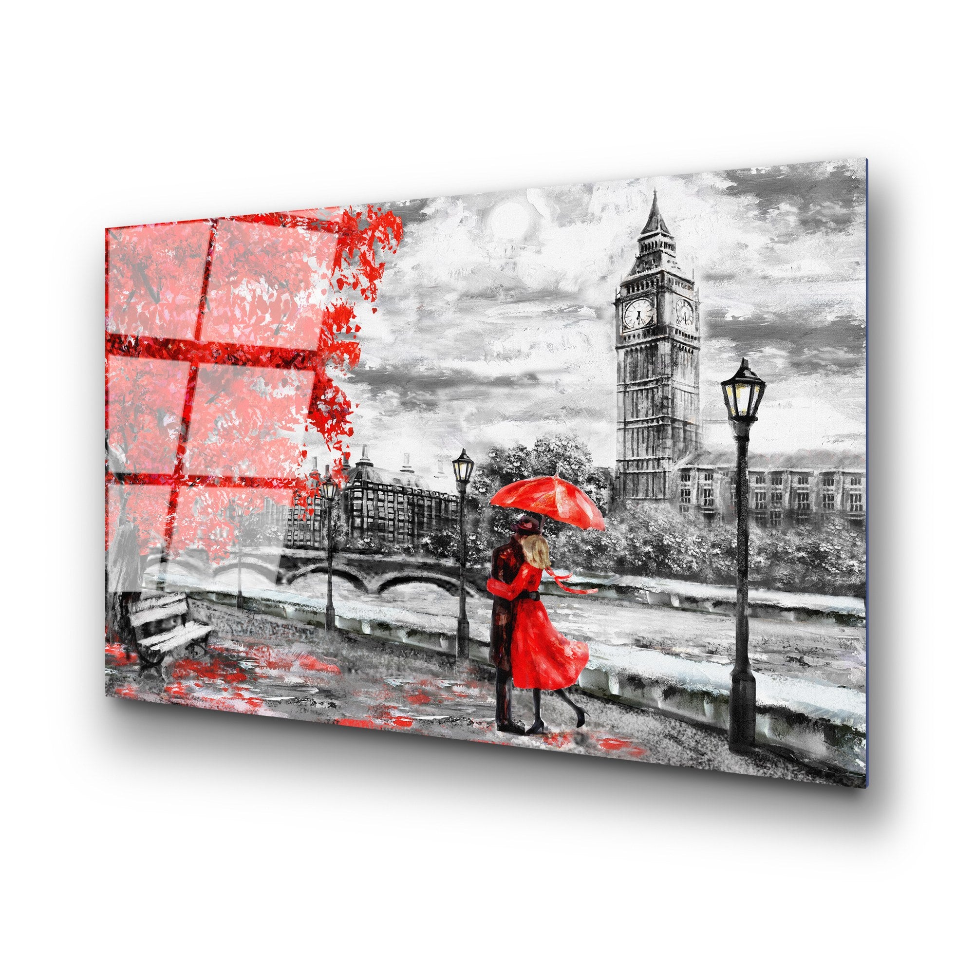 Quadro Decorativo em Vidro Temperado 70x100 cm (4 mm) UV-213 – Multicolor