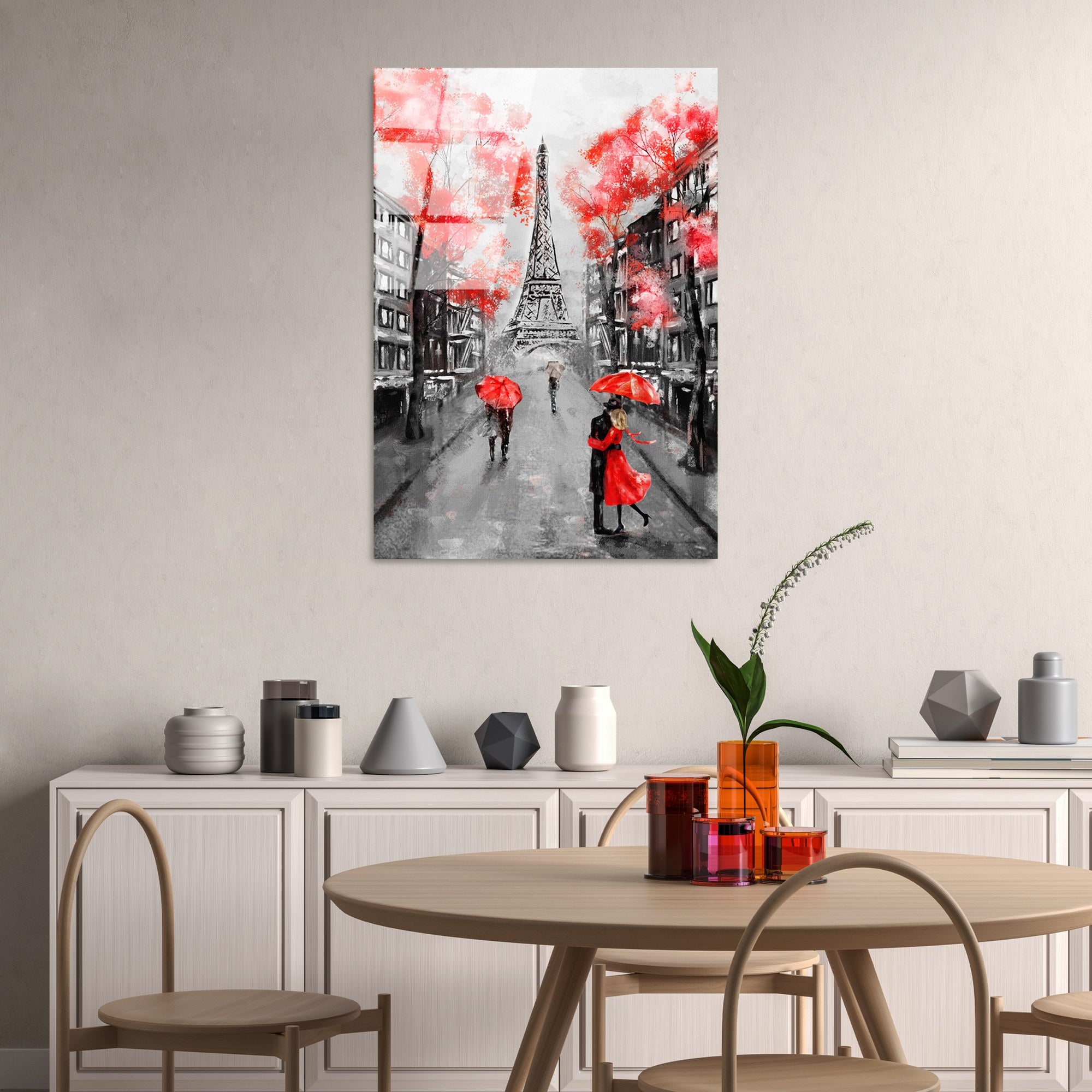 Quadro Decorativo em Vidro Temperado UV-214, Multicolor, 70x100 cm, 4 mm – Elegância e Durabilidade