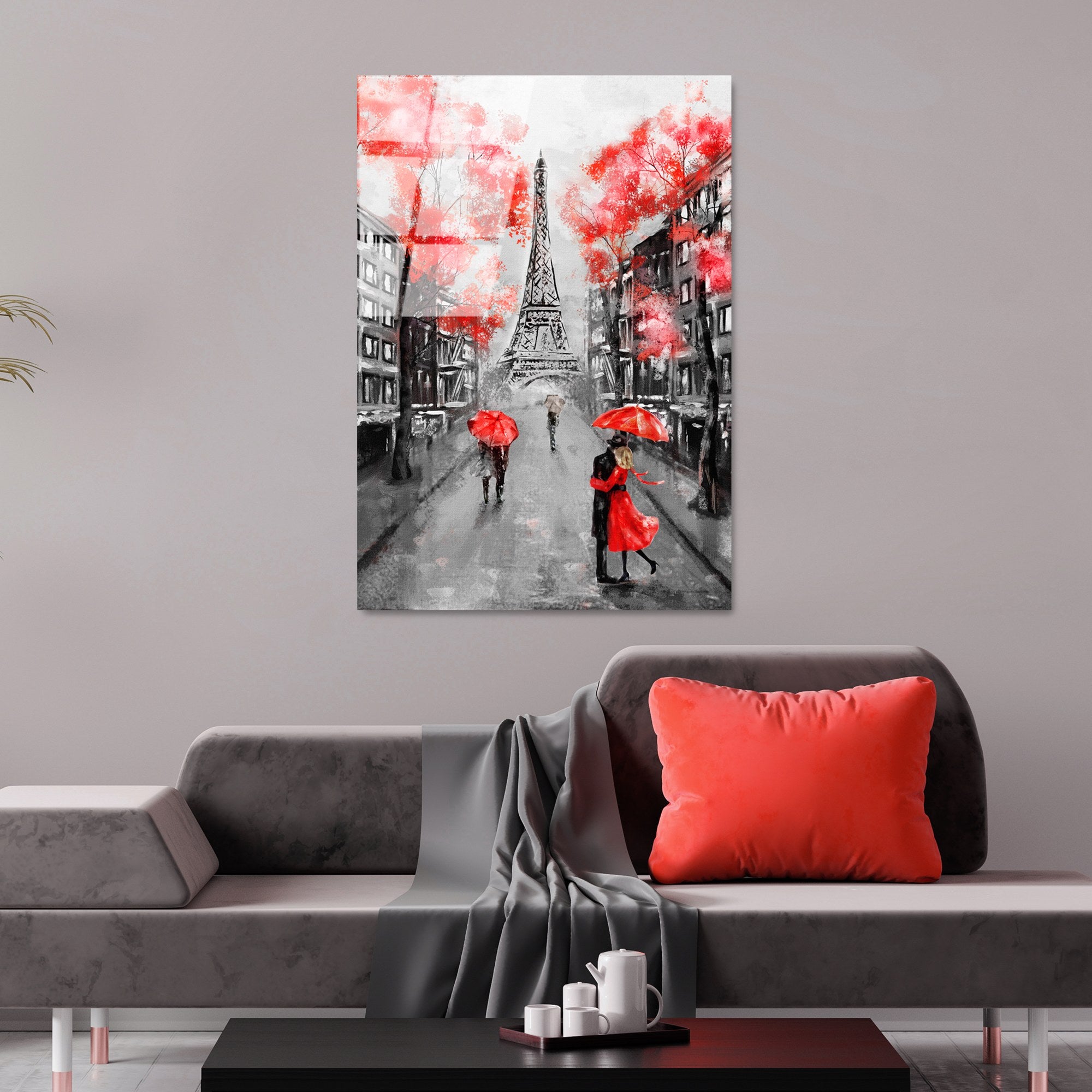 Quadro Decorativo em Vidro Temperado UV-214, Multicolor, 70x100 cm, 4 mm – Elegância e Durabilidade