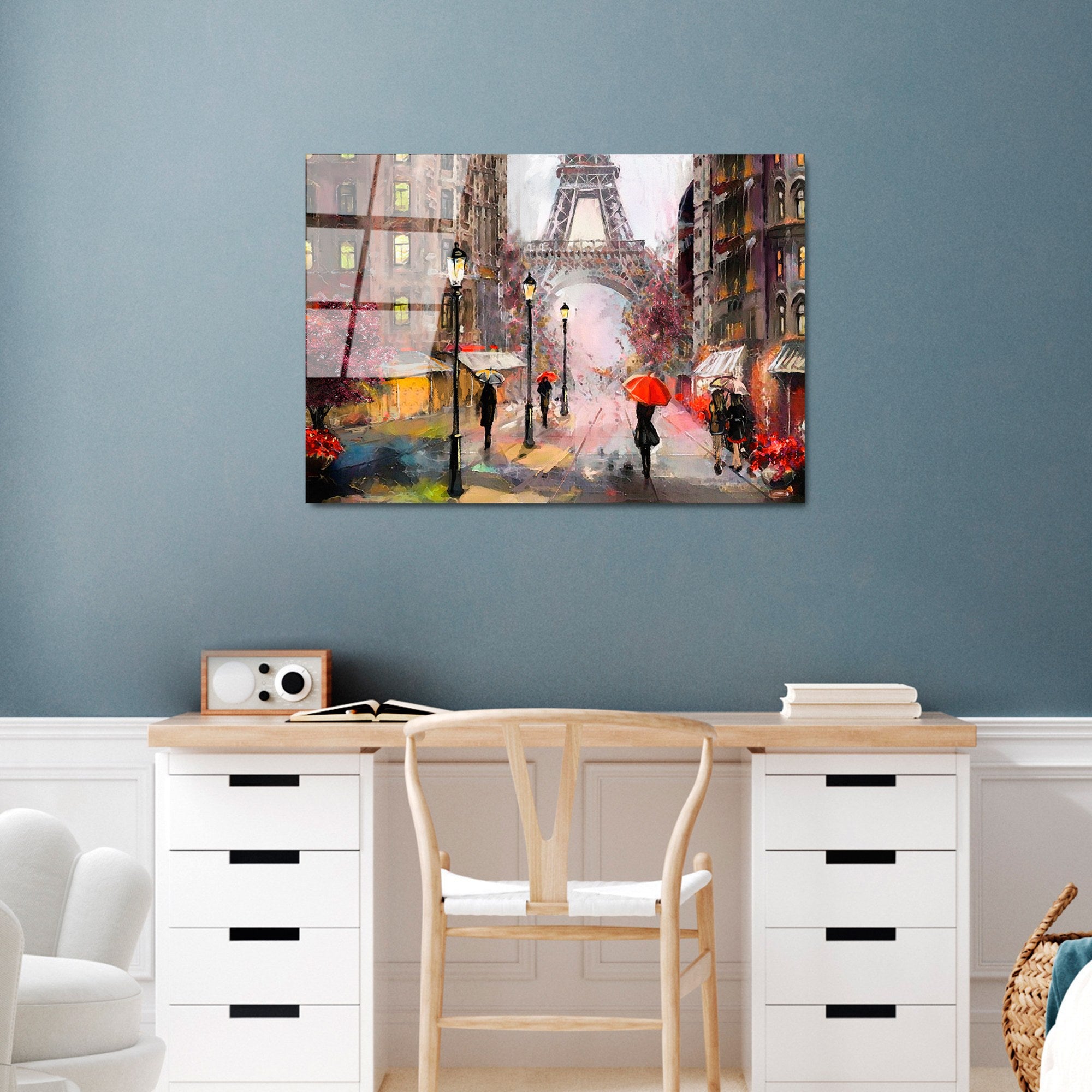 Quadro Decorativo em Vidro 100% Temperado UV-215, 70 x 100 cm, Multicolor (4 mm)