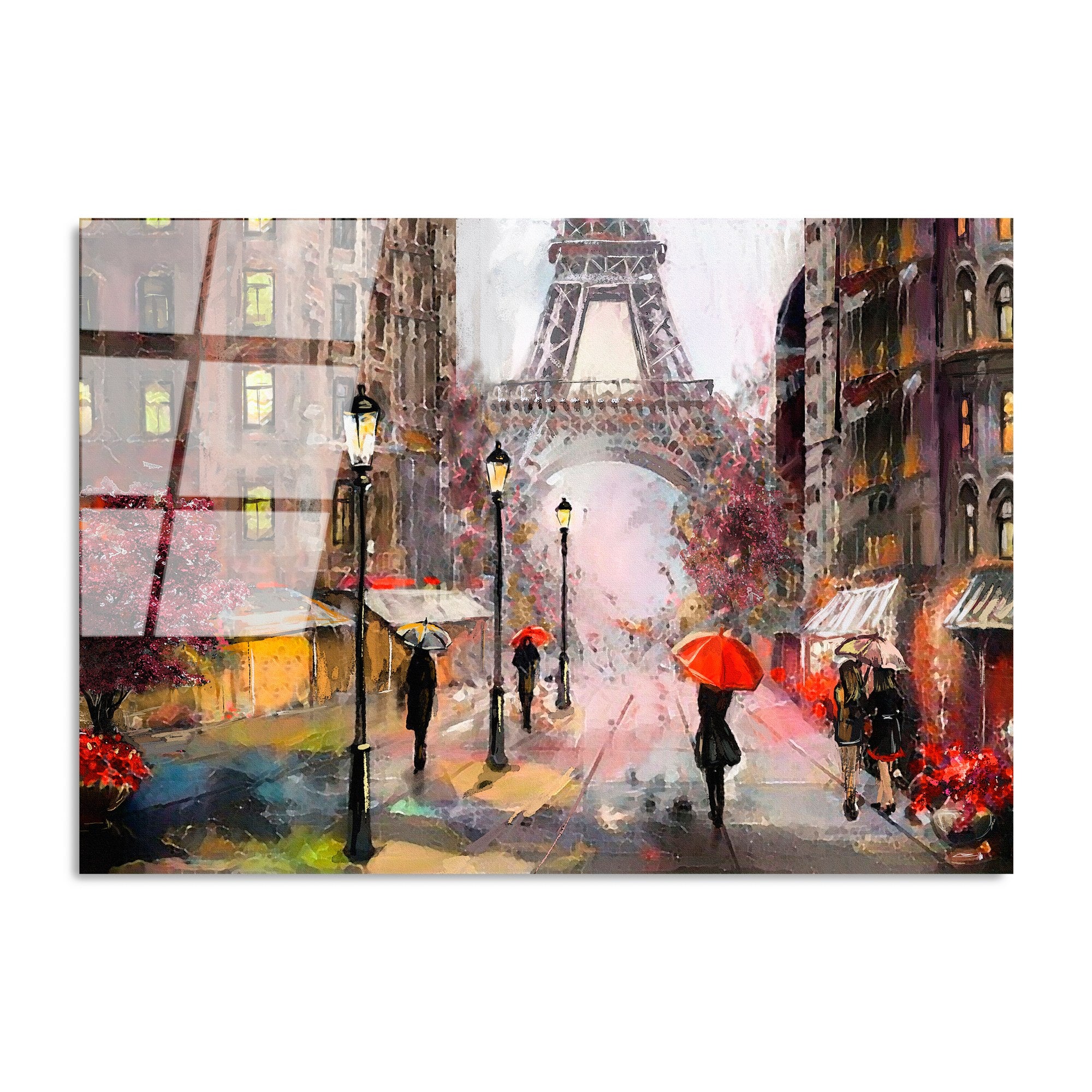 Quadro Decorativo em Vidro 100% Temperado UV-215, 70 x 100 cm, Multicolor (4 mm)