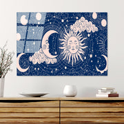 Quadro Decorativo em Vidro Temperado UV-216, 70 x 100 cm, Multicolor, Vidro 100% Temperado 4 mm (Ref. 123BZM1279)