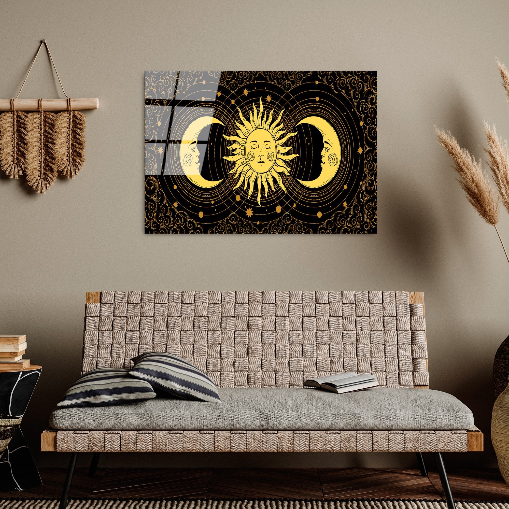 Quadro Decorativo 100% Vidro Temperado UV-217, 70 x 100 cm, Multicolor (4 mm)