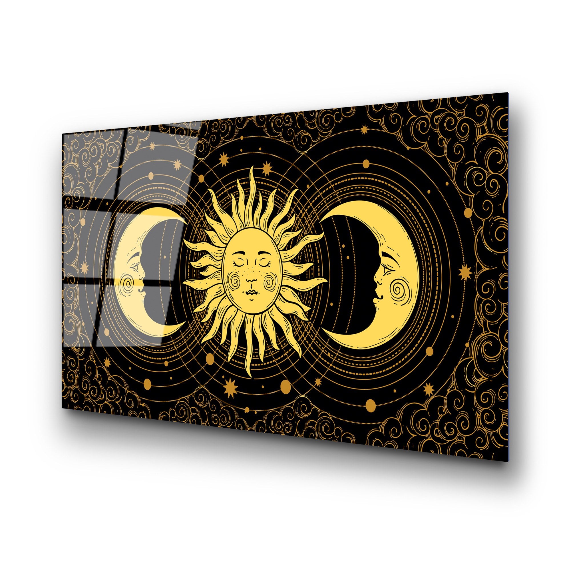 Quadro Decorativo 100% Vidro Temperado UV-217, 70 x 100 cm, Multicolor (4 mm)