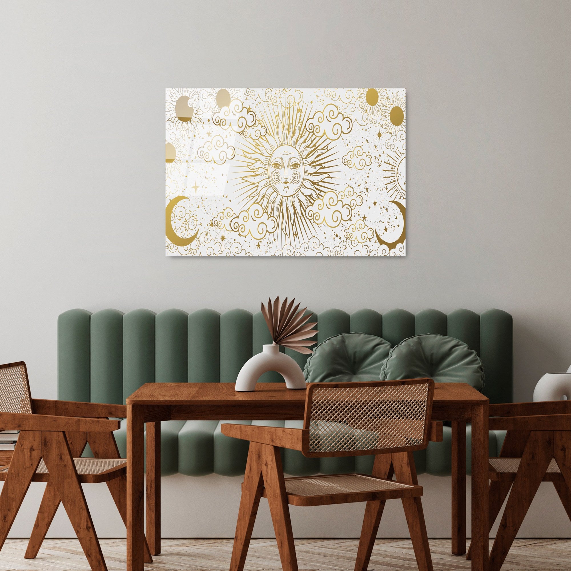 Quadro Decorativo em Vidro Temperado 4 mm, 70 x 100 cm, Multicolor – UV-218 (Ref. 123BZM1281)