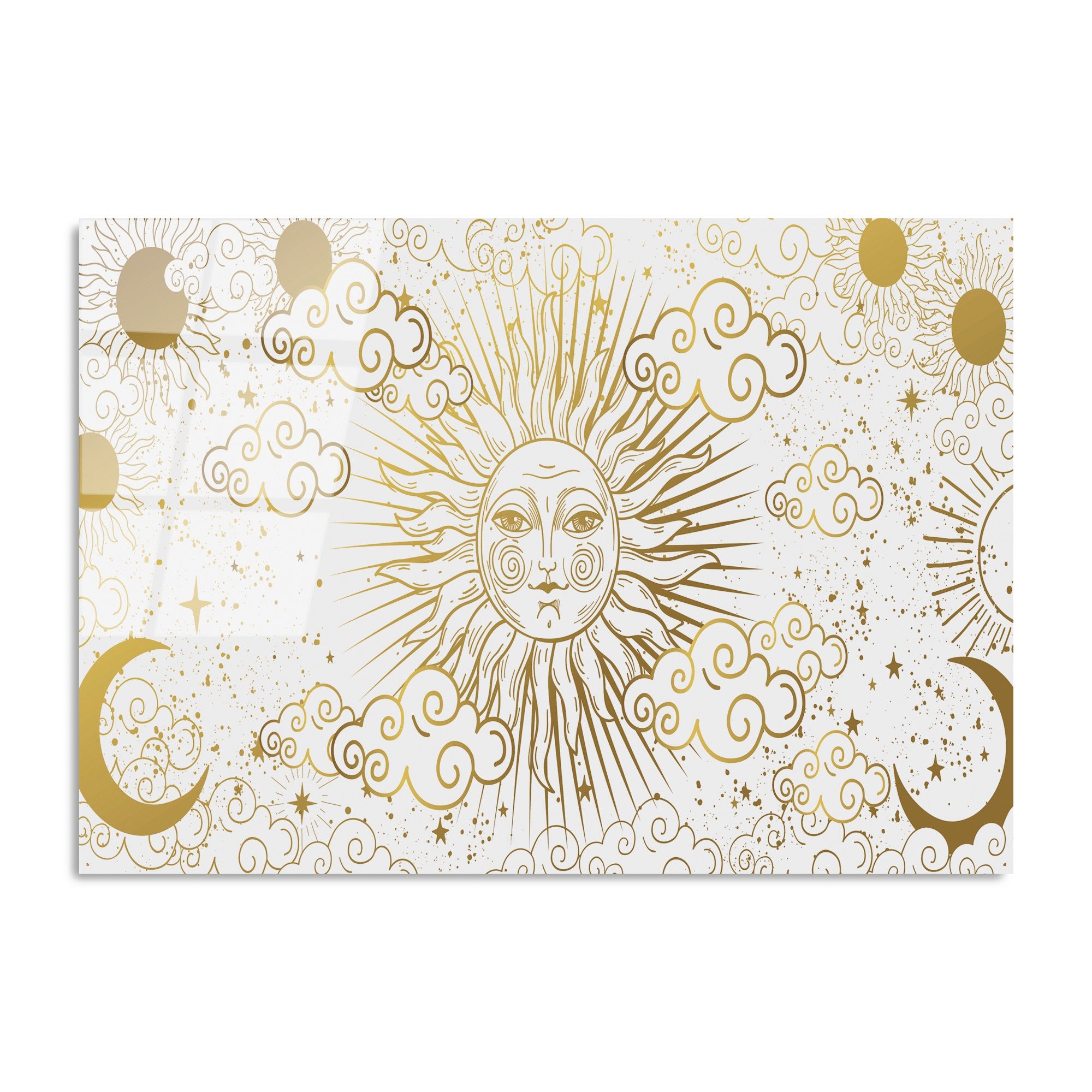 Quadro Decorativo em Vidro Temperado 4 mm, 70 x 100 cm, Multicolor – UV-218 (Ref. 123BZM1281)