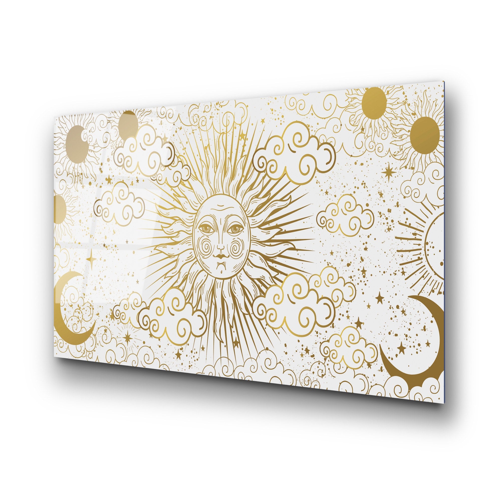 Quadro Decorativo em Vidro Temperado 4 mm, 70 x 100 cm, Multicolor – UV-218 (Ref. 123BZM1281)