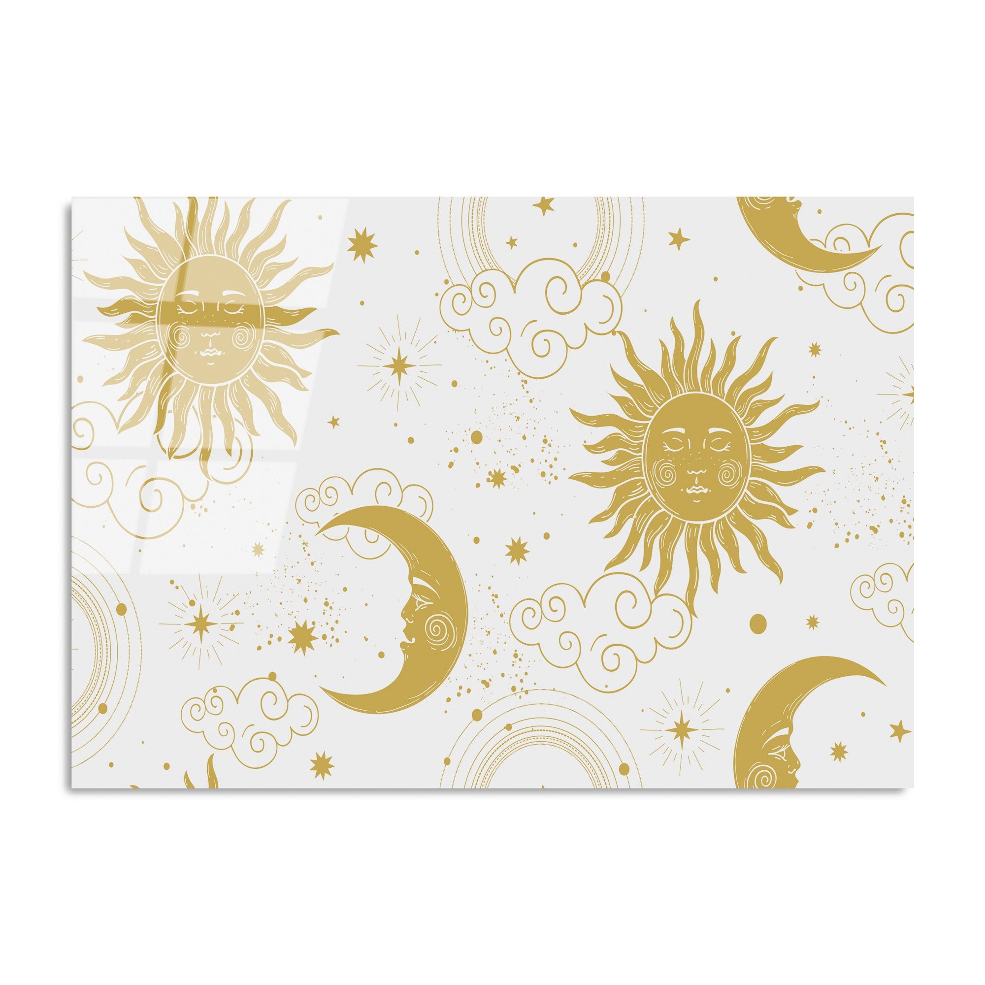 Quadro Decorativo em Vidro Temperado 4 mm UV-219 - 70 x 100 cm - Multicolor