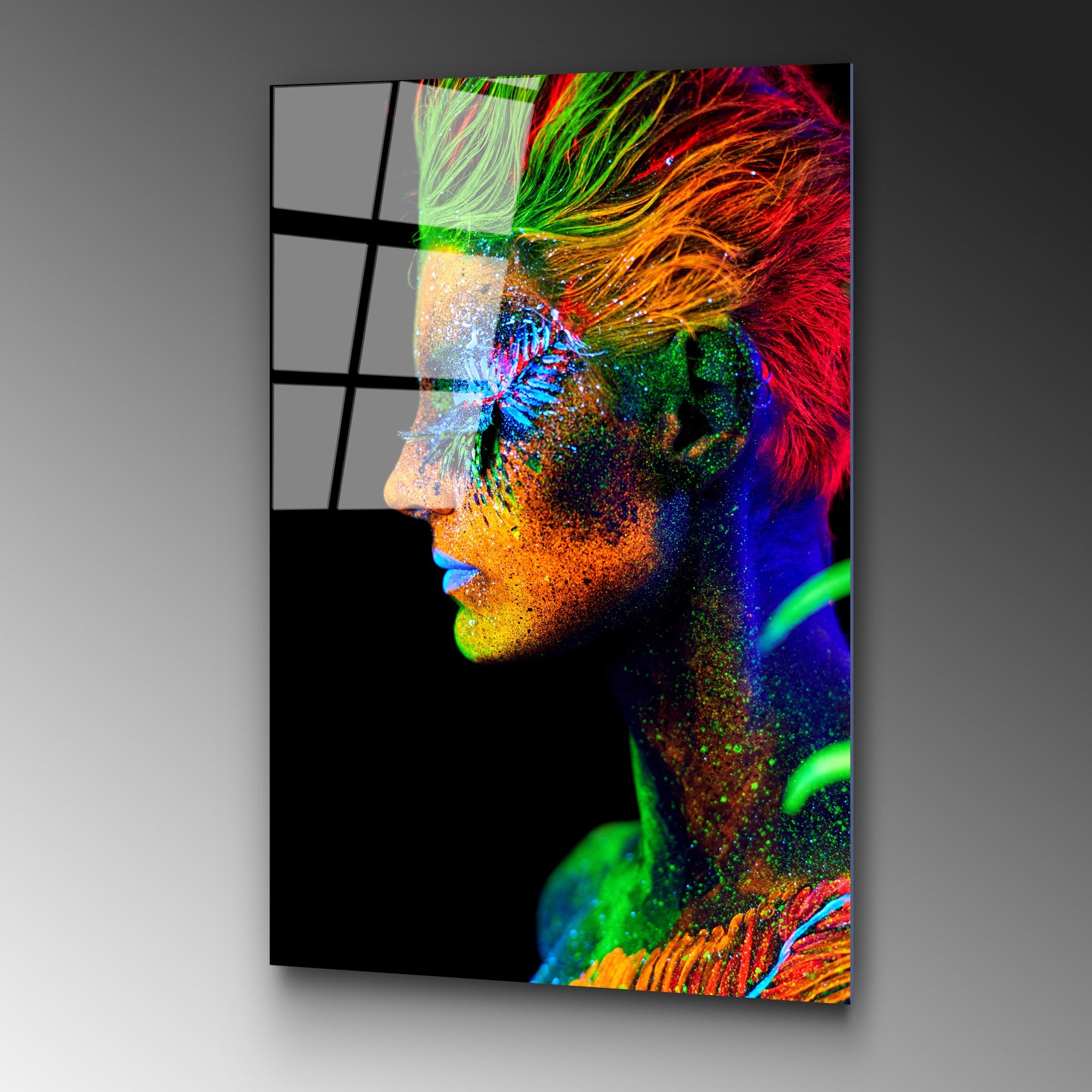 Quadro Decorativo em 100% Vidro Temperado Multicolor 70 x 100 cm (4 mm) – UV-221