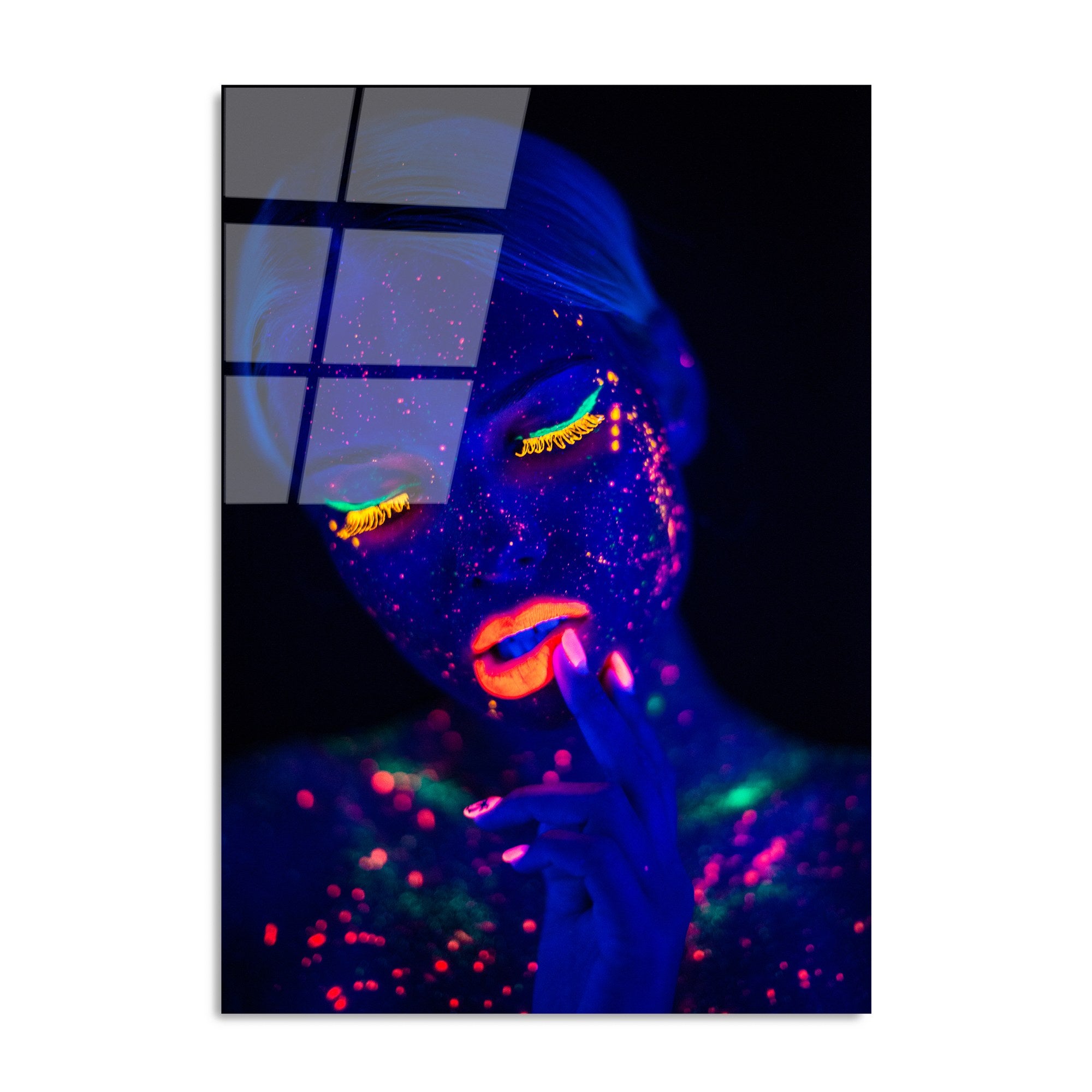 Quadro Decorativo em Vidro Temperado UV-222 (70 x 100 cm) – Multicolor, Vidro 4 mm