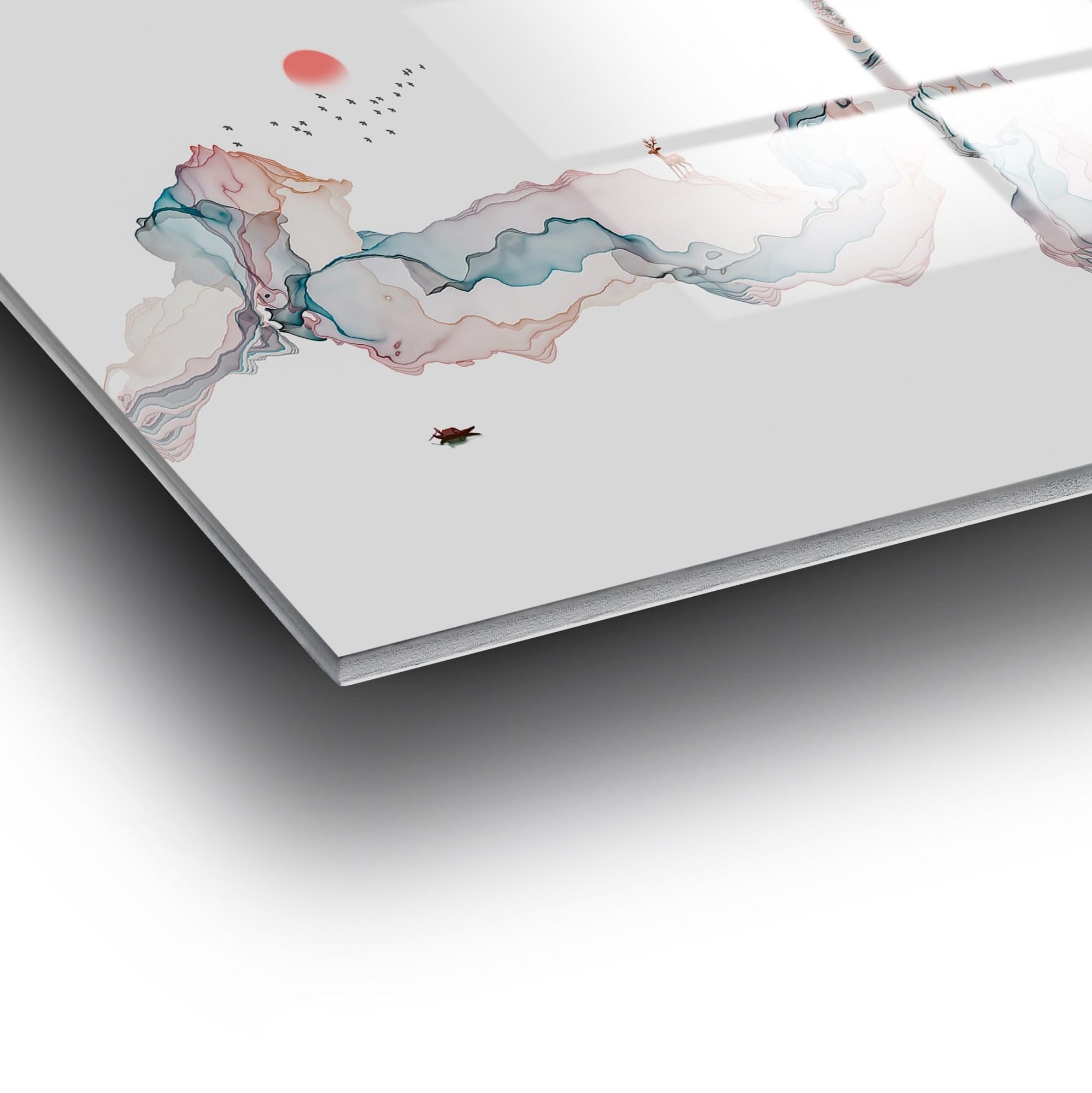 Quadro Decorativo 100% Vidro Temperado UV-224, Multicolor, 70 x 100 cm (4 mm)