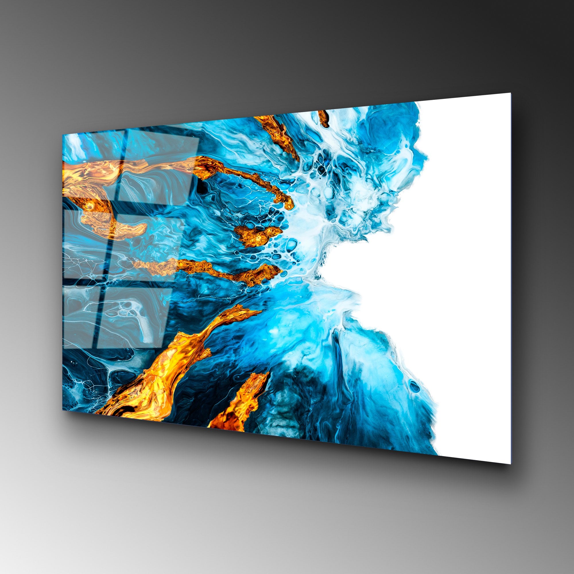 Quadro Decorativo em Vidro Temperado UV-225, 70x100 cm, Multicolor, 4 mm