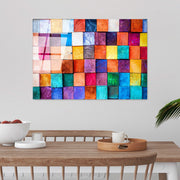 Quadro Decorativo em Vidro Temperado UV-226 70x100 cm Multicolor (4 mm)