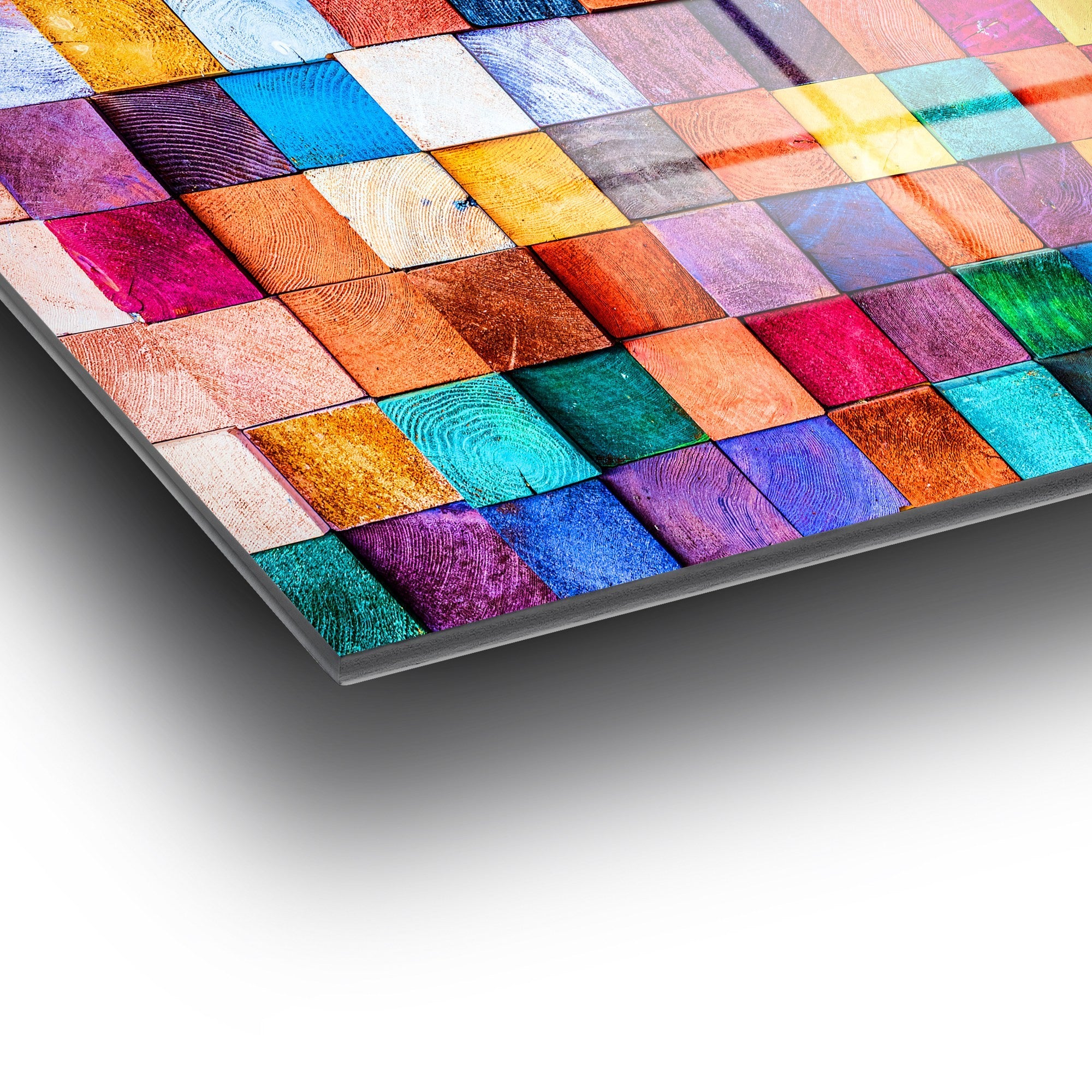 Quadro Decorativo em Vidro Temperado UV-226 70x100 cm Multicolor (4 mm)