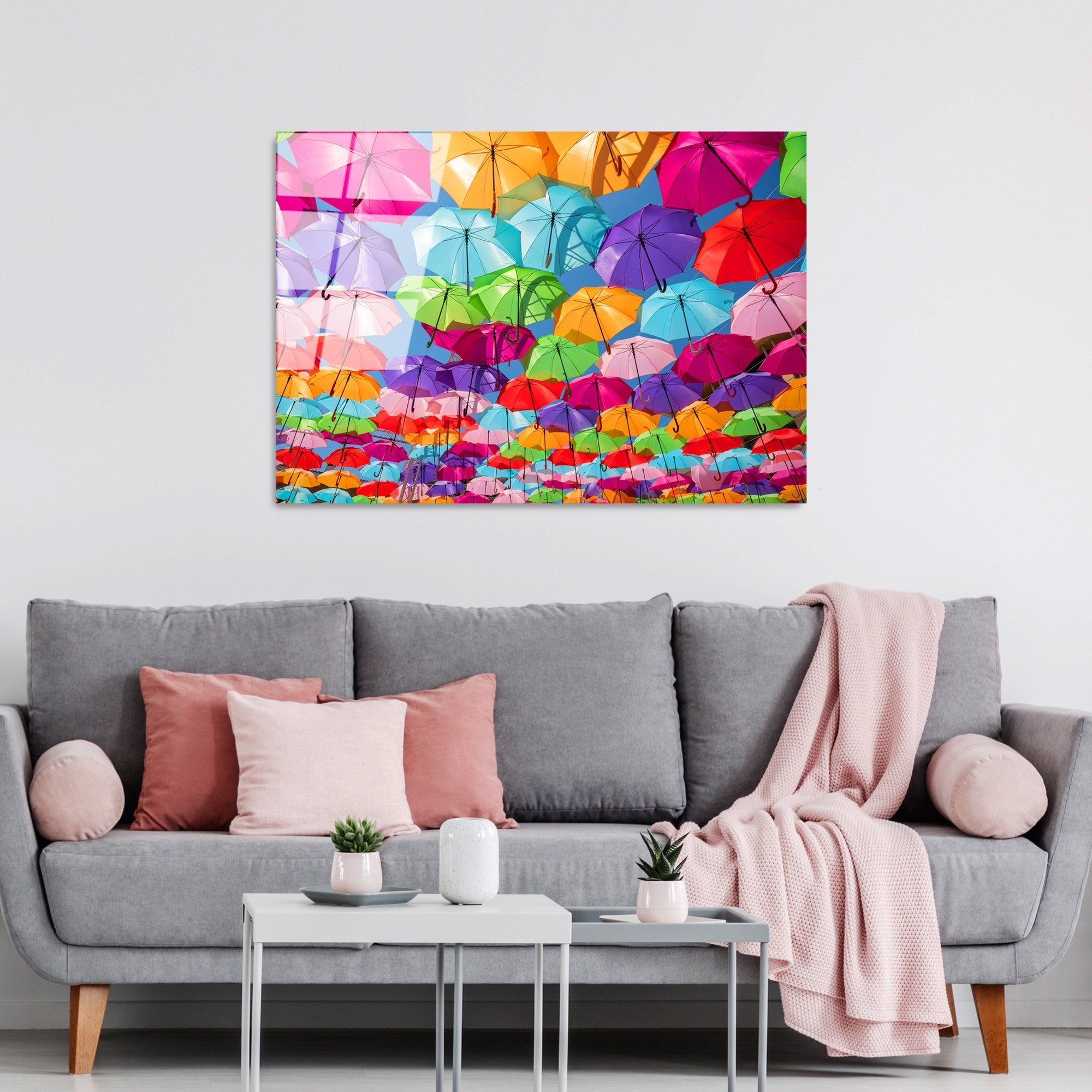 Quadro Decorativo em 100% Vidro Temperado UV-227 (70x100 cm), Multicolor, 4 mm