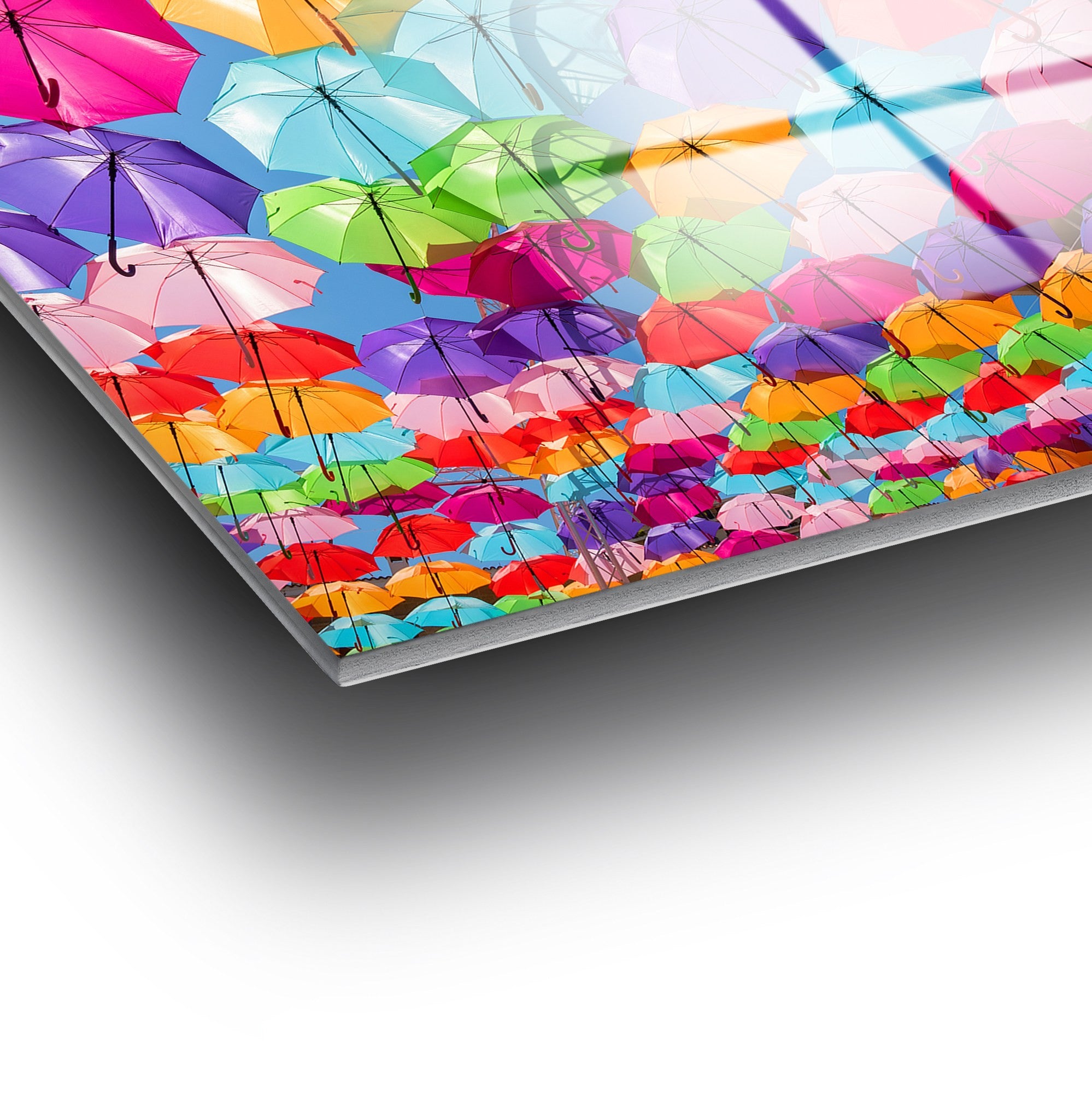 Quadro Decorativo em 100% Vidro Temperado UV-227 (70x100 cm), Multicolor, 4 mm