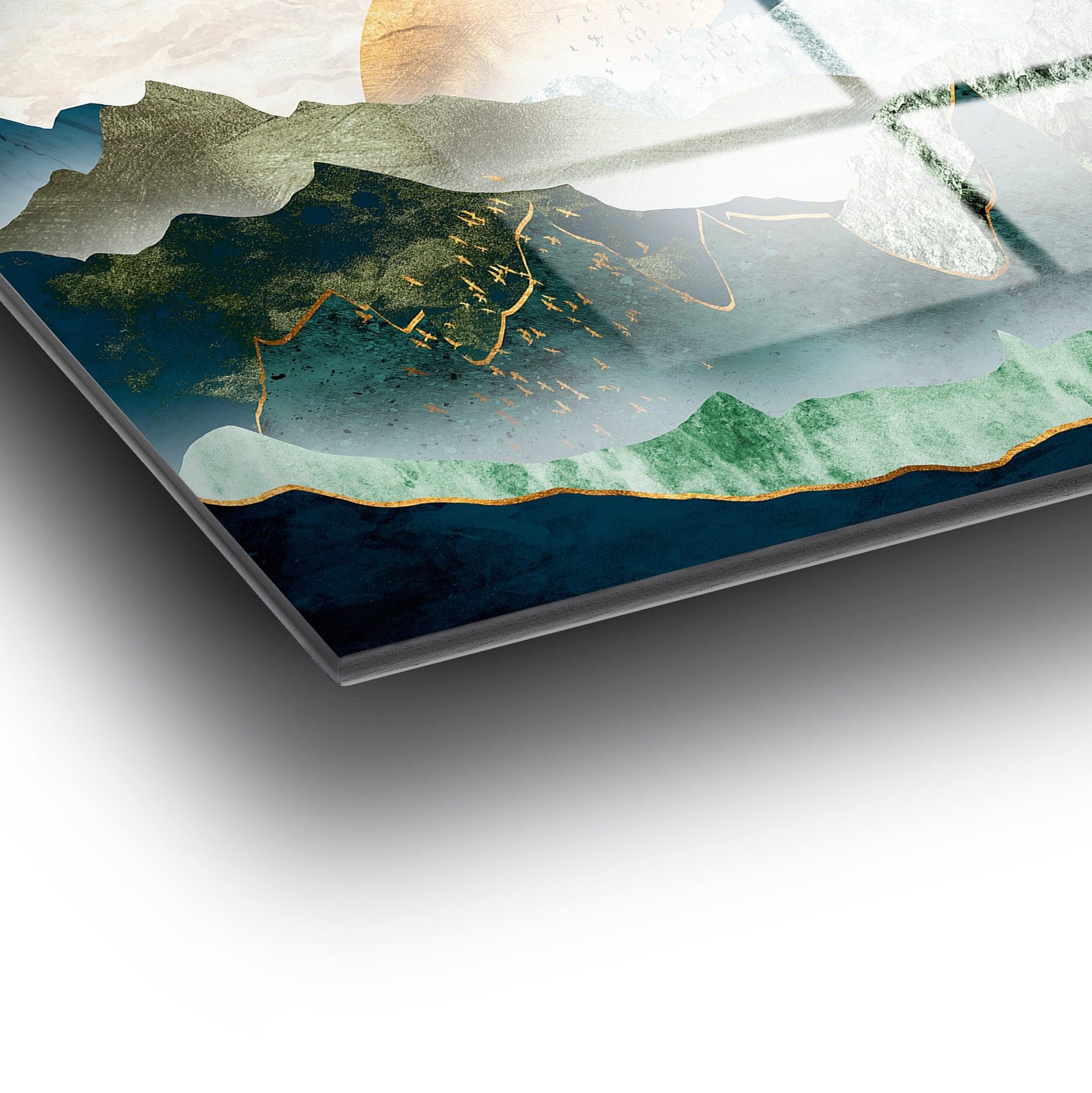 Quadro Decorativo em Vidro Temperado UV-228, Multicolor, 70 x 100 cm, 4 mm