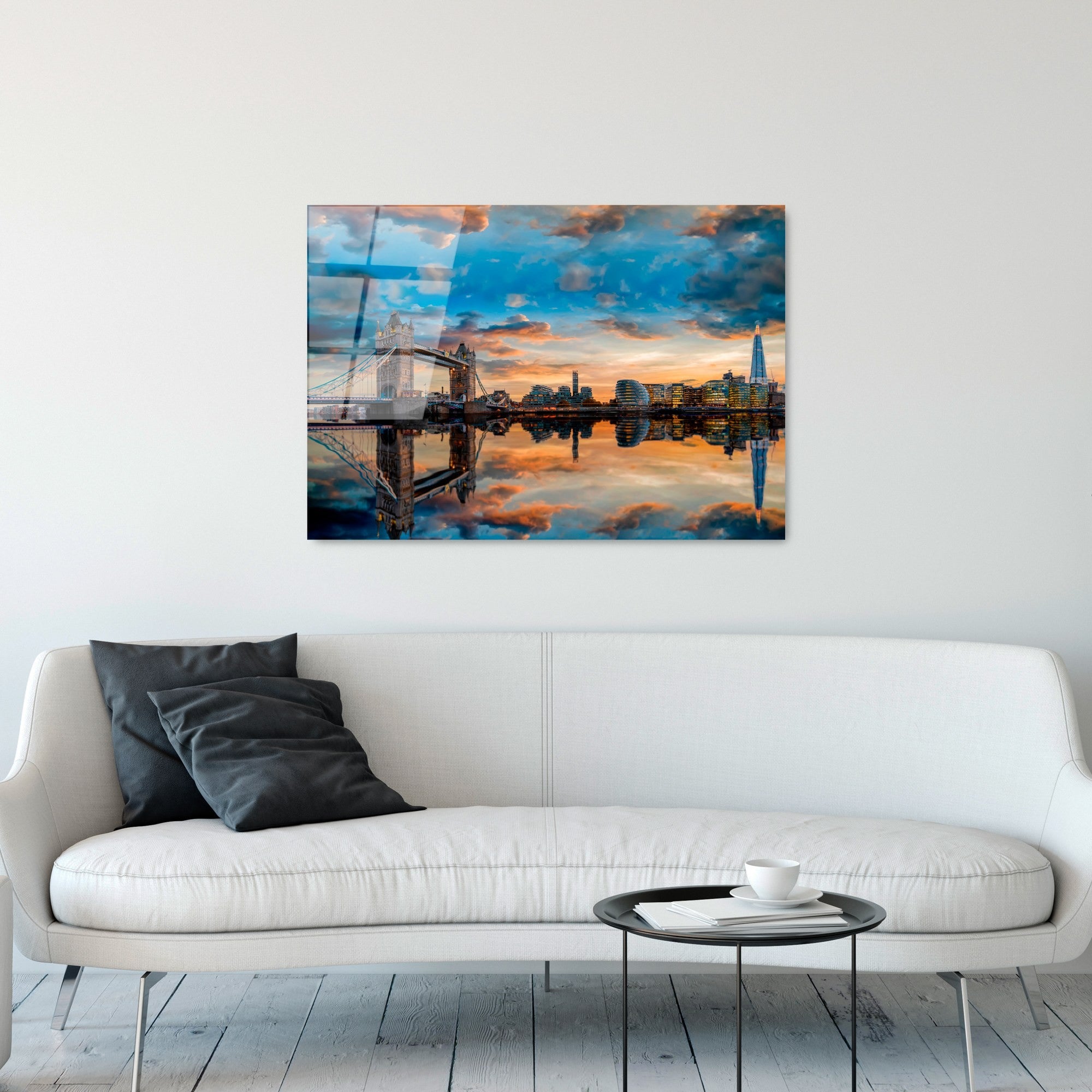 Quadro Decorativo em Vidro Temperado Multicolor UV-230 (70 x 100 cm, 4 mm)