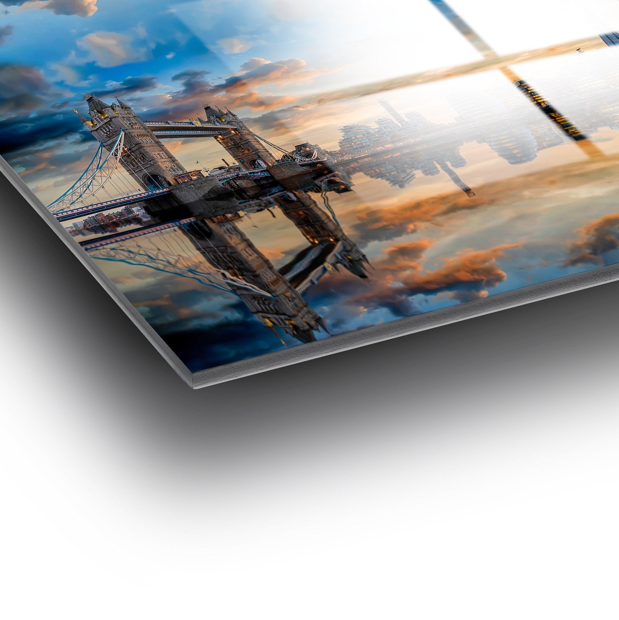 Quadro Decorativo em Vidro Temperado Multicolor UV-230 (70 x 100 cm, 4 mm)