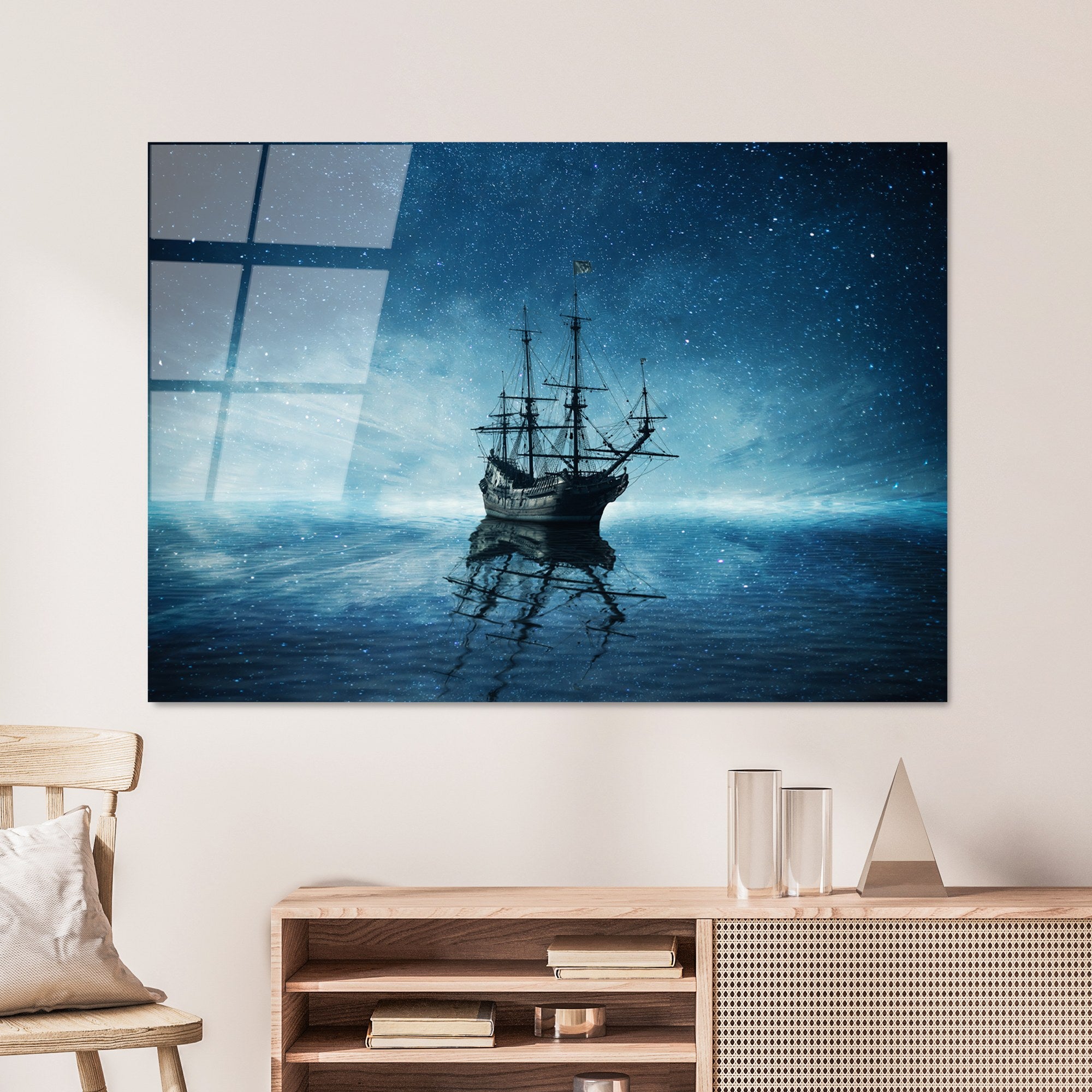 Quadro Decorativo em Vidro Temperado 70 x 100 cm, Multicolor – UV-231 (4 mm)