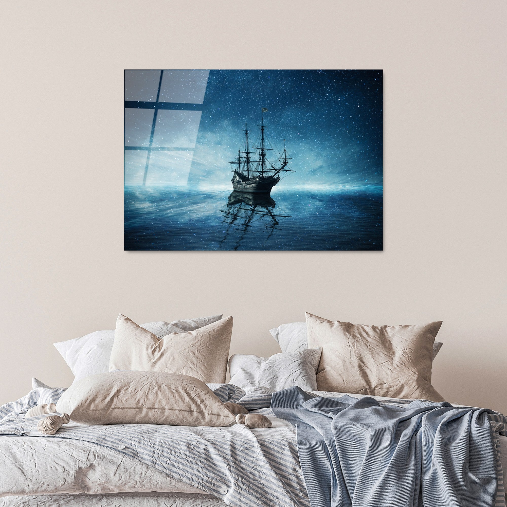 Quadro Decorativo em Vidro Temperado 70 x 100 cm, Multicolor – UV-231 (4 mm)