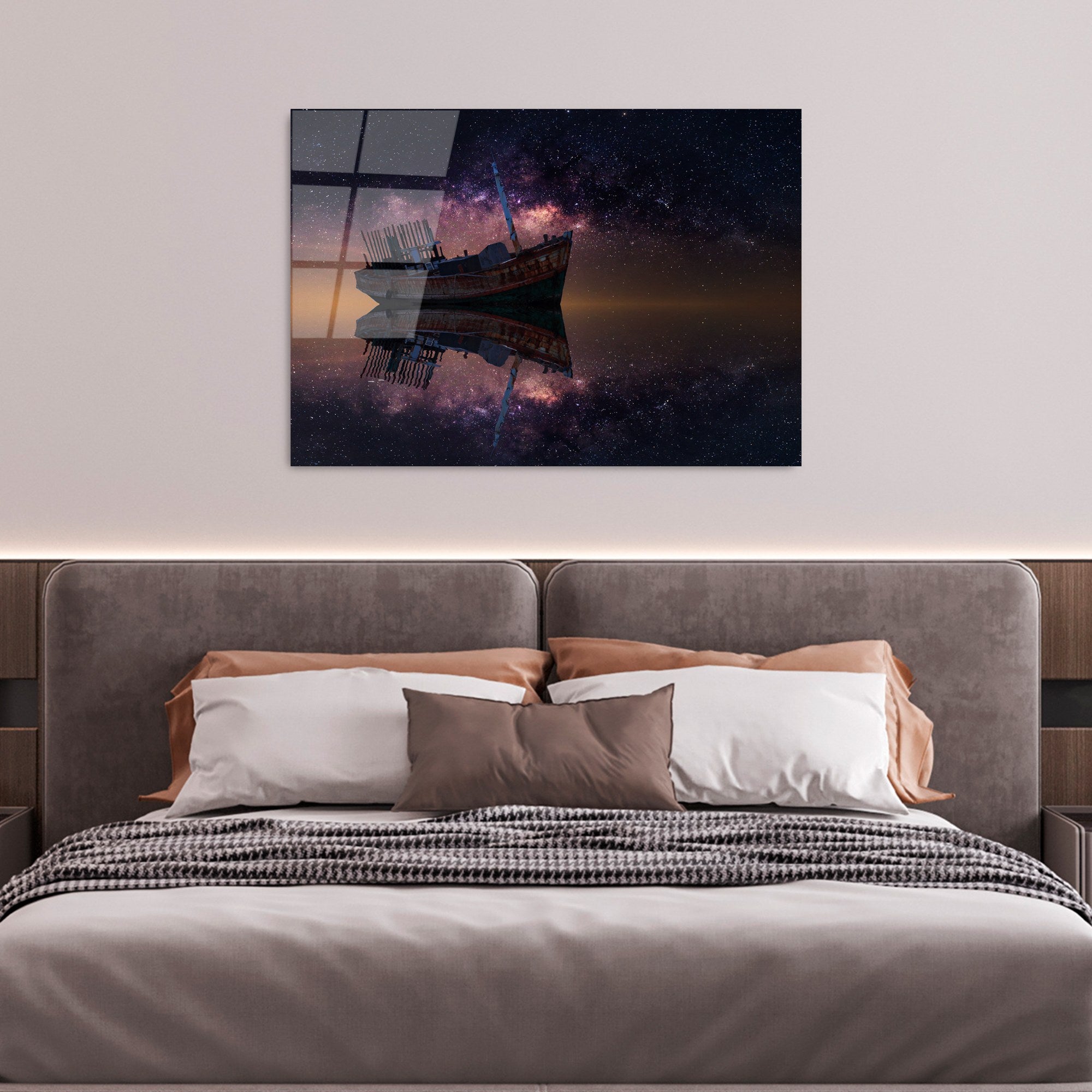 Quadro Decorativo em 100% Vidro Temperado Multicolor 70 x 100 cm (4 mm) – UV-233 | Ref. 123BZM1296