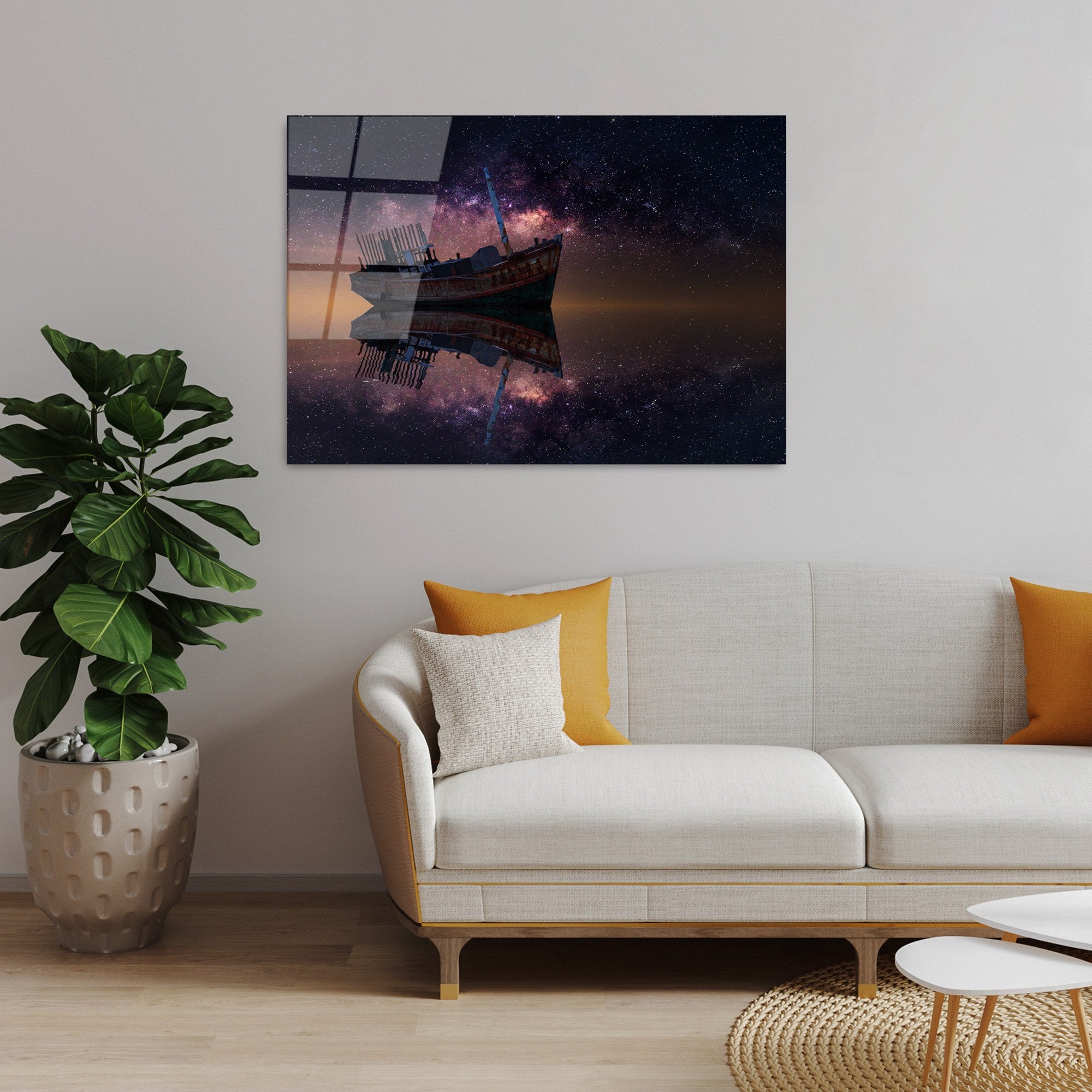 Quadro Decorativo em 100% Vidro Temperado Multicolor 70 x 100 cm (4 mm) – UV-233 | Ref. 123BZM1296