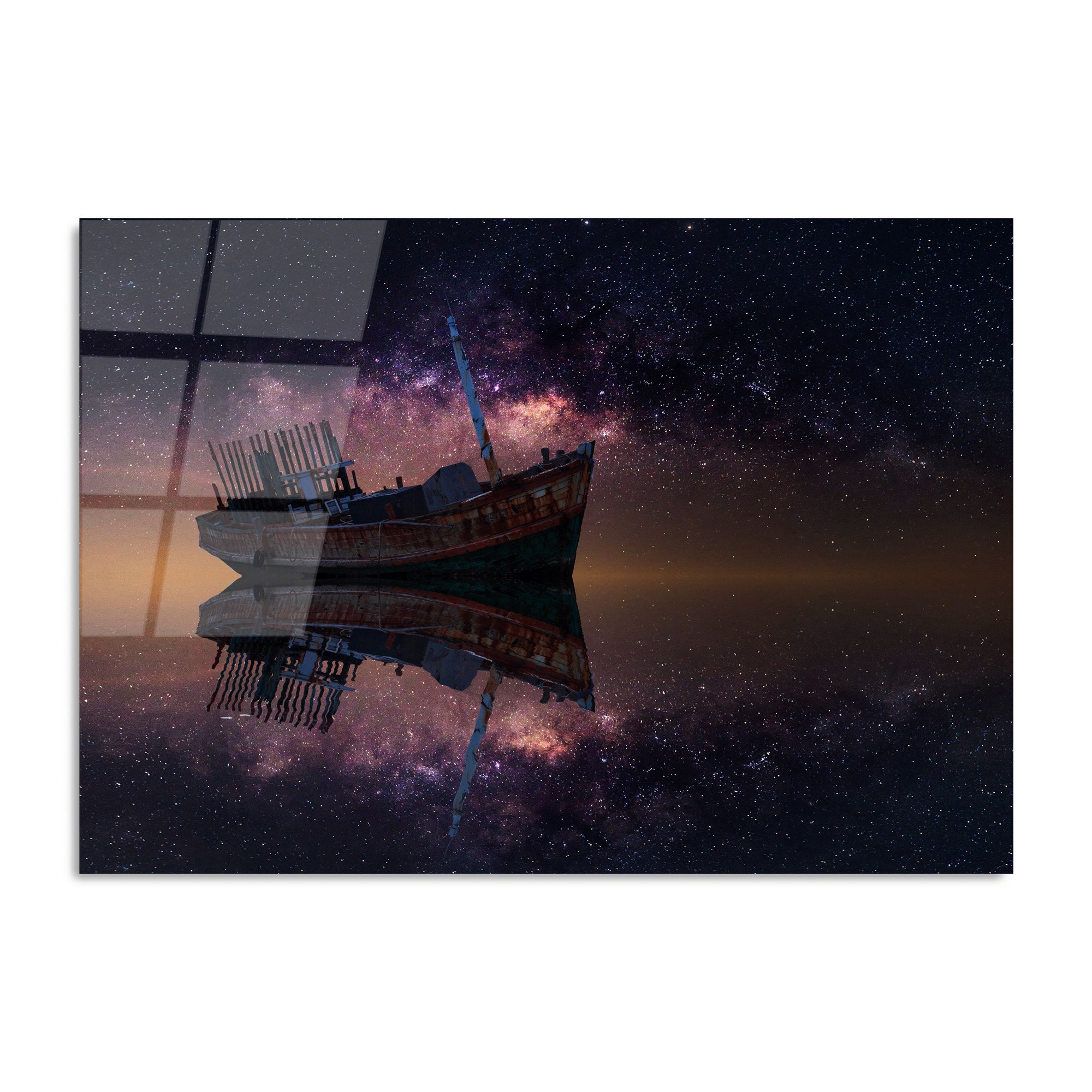 Quadro Decorativo em 100% Vidro Temperado Multicolor 70 x 100 cm (4 mm) – UV-233 | Ref. 123BZM1296