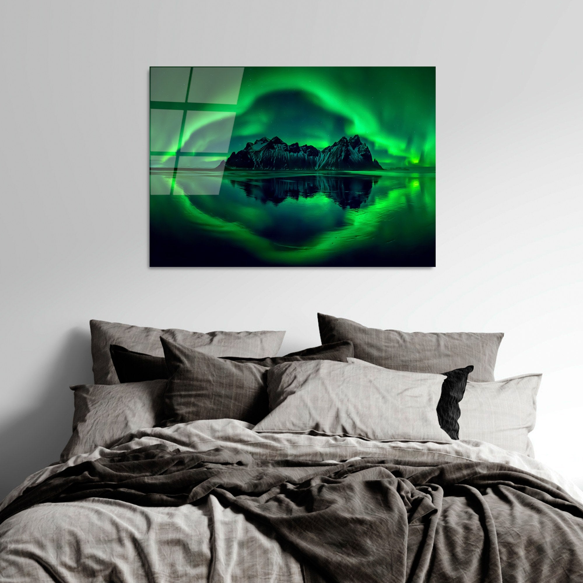 Quadro Decorativo em Vidro Temperado 100% UV-235, 70 x 100 cm, Multicolor, 4 mm