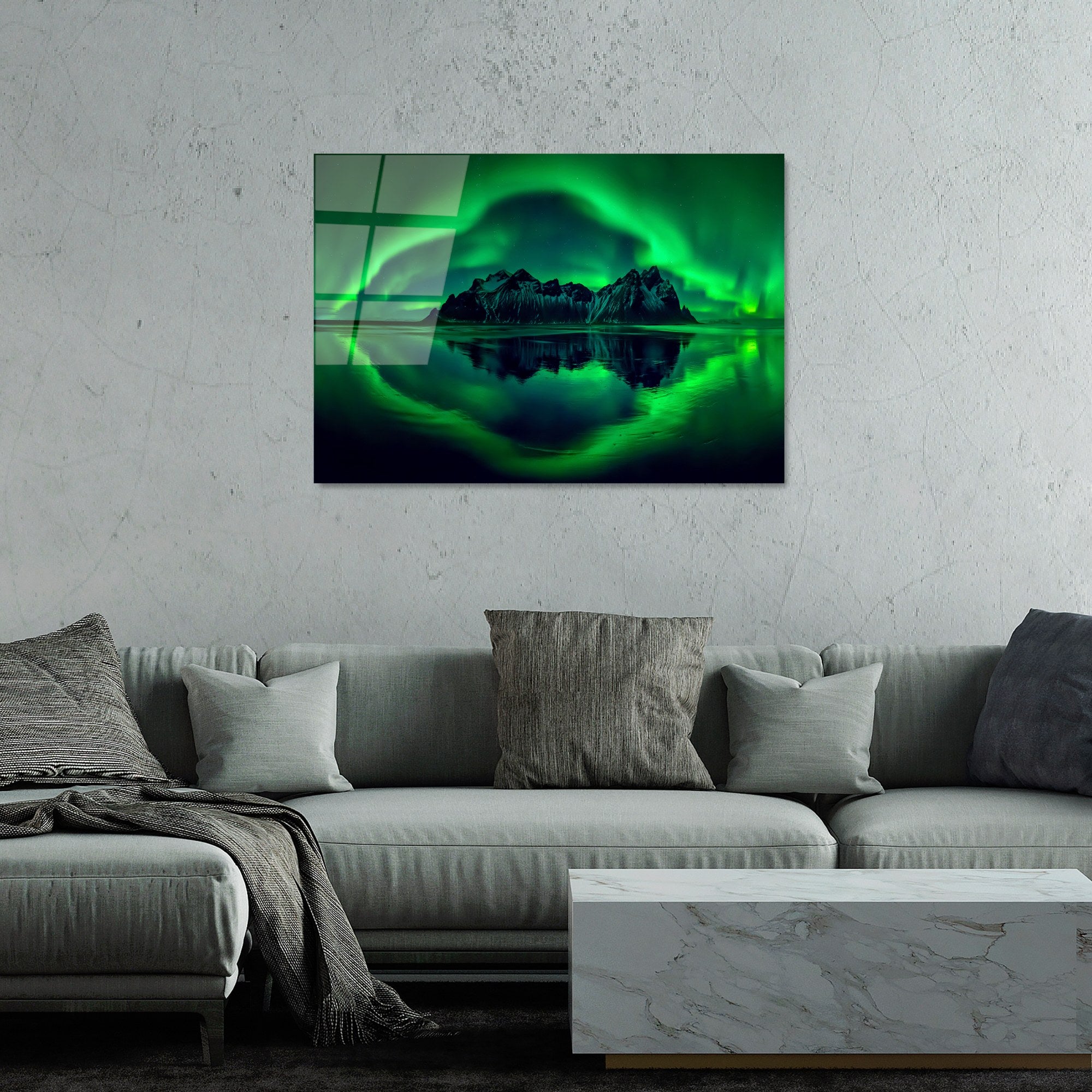 Quadro Decorativo em Vidro Temperado 100% UV-235, 70 x 100 cm, Multicolor, 4 mm