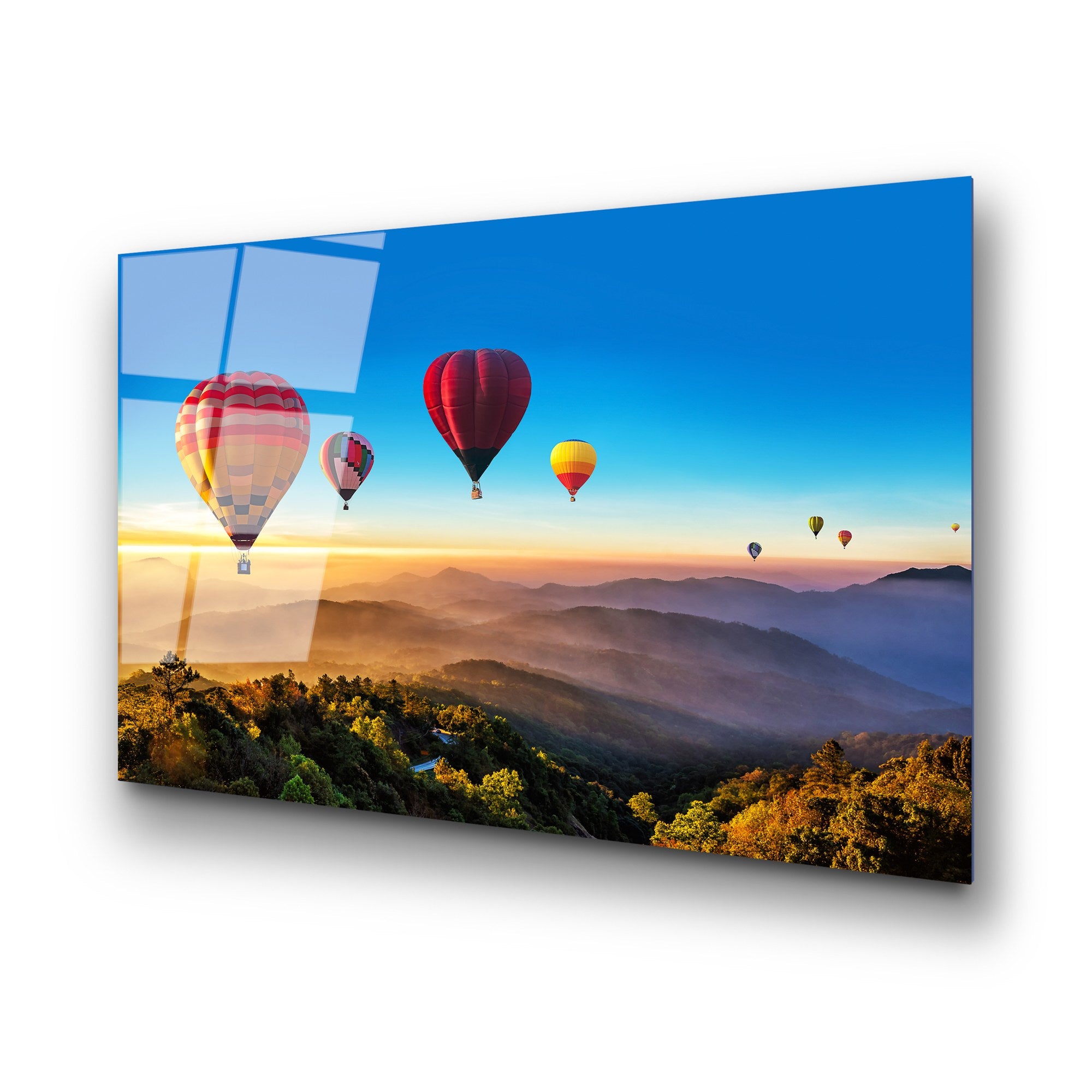 Quadro Decorativo em Vidro Temperado UV-236 (70x100 cm) – Multicolor, 4 mm