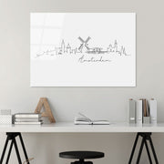 Quadro Decorativo em Vidro Temperado UV-237, 70 x 100 cm, Multicolor (4 mm)