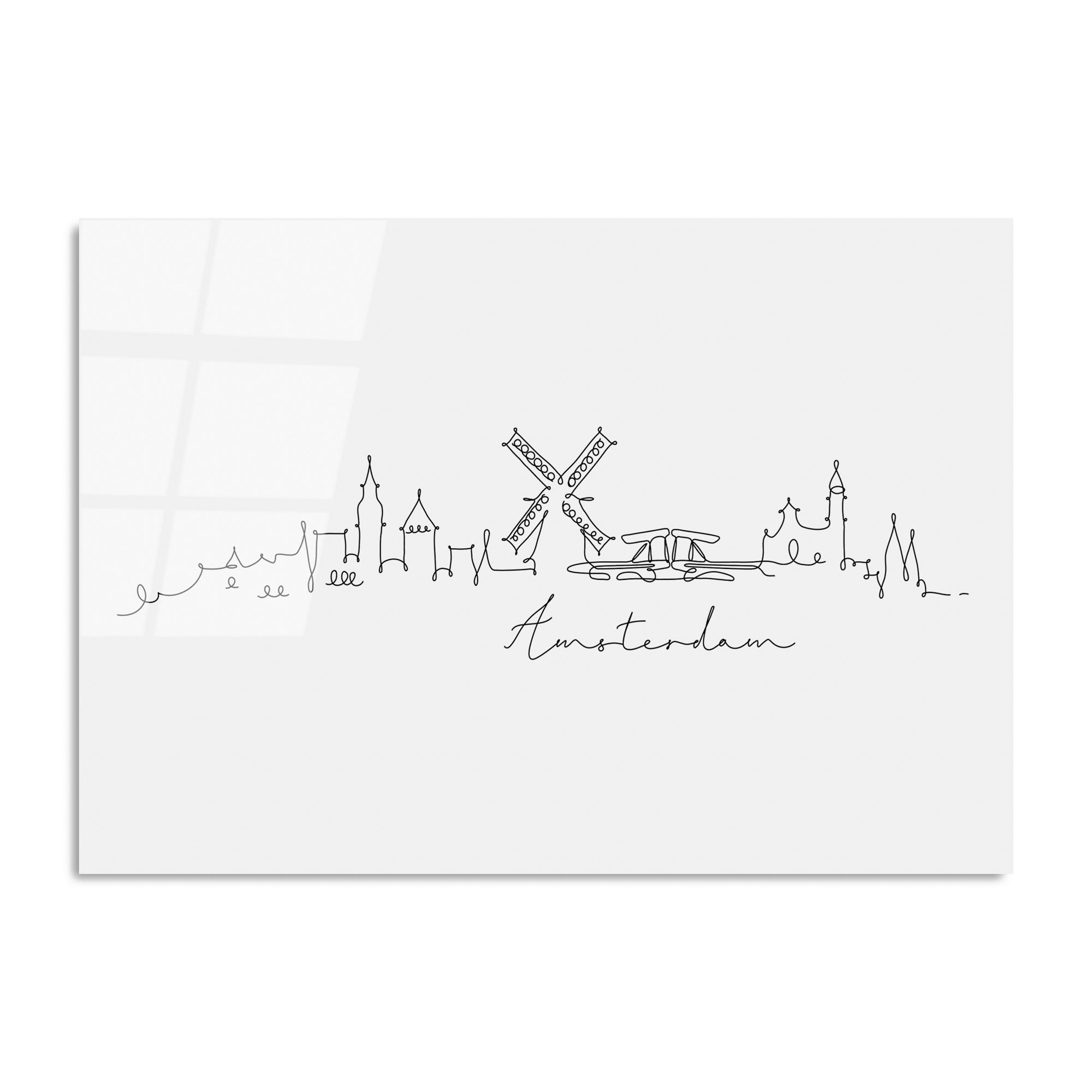 Quadro Decorativo em Vidro Temperado UV-237, 70 x 100 cm, Multicolor (4 mm)