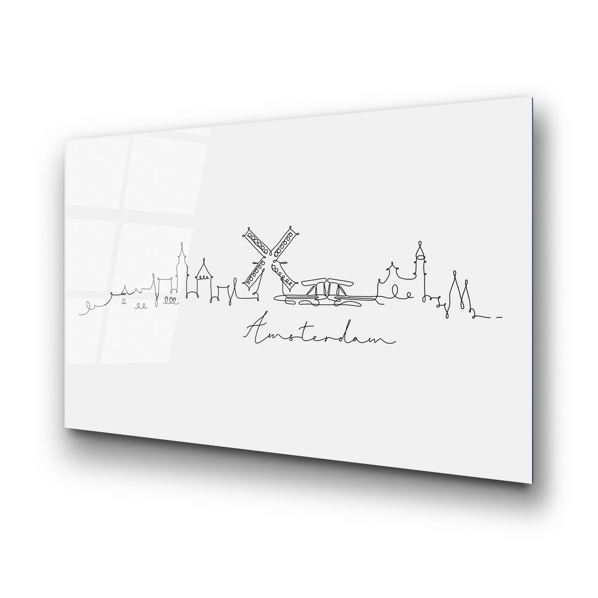 Quadro Decorativo em Vidro Temperado UV-237, 70 x 100 cm, Multicolor (4 mm)