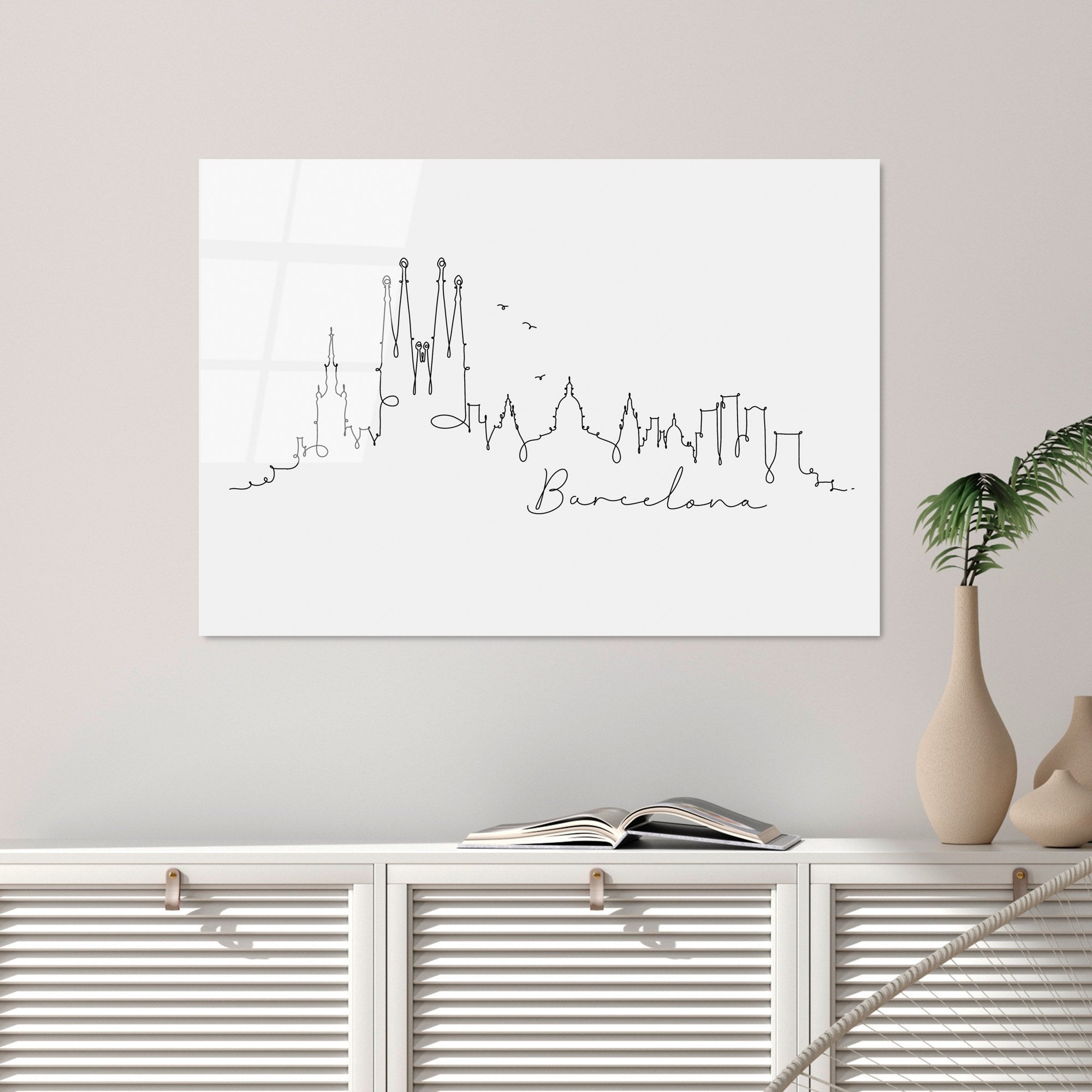 Quadro Decorativo 100% Vidro Temperado 4 mm 70x100 cm Multicolor | UV-238