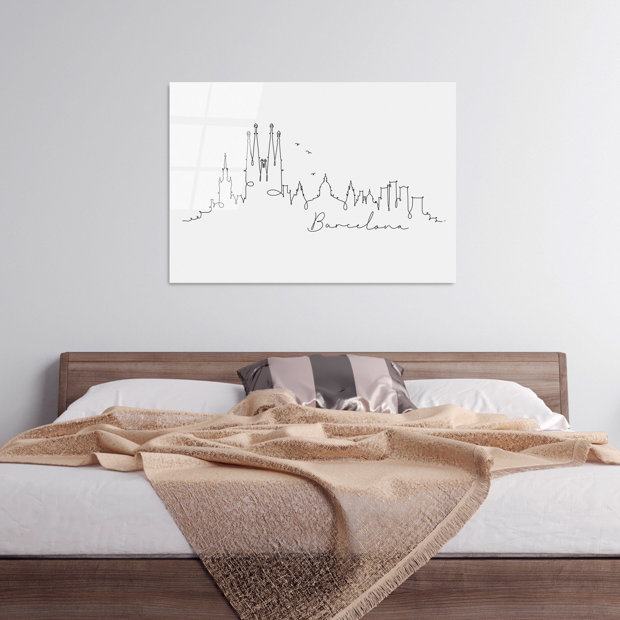 Quadro Decorativo 100% Vidro Temperado 4 mm 70x100 cm Multicolor | UV-238