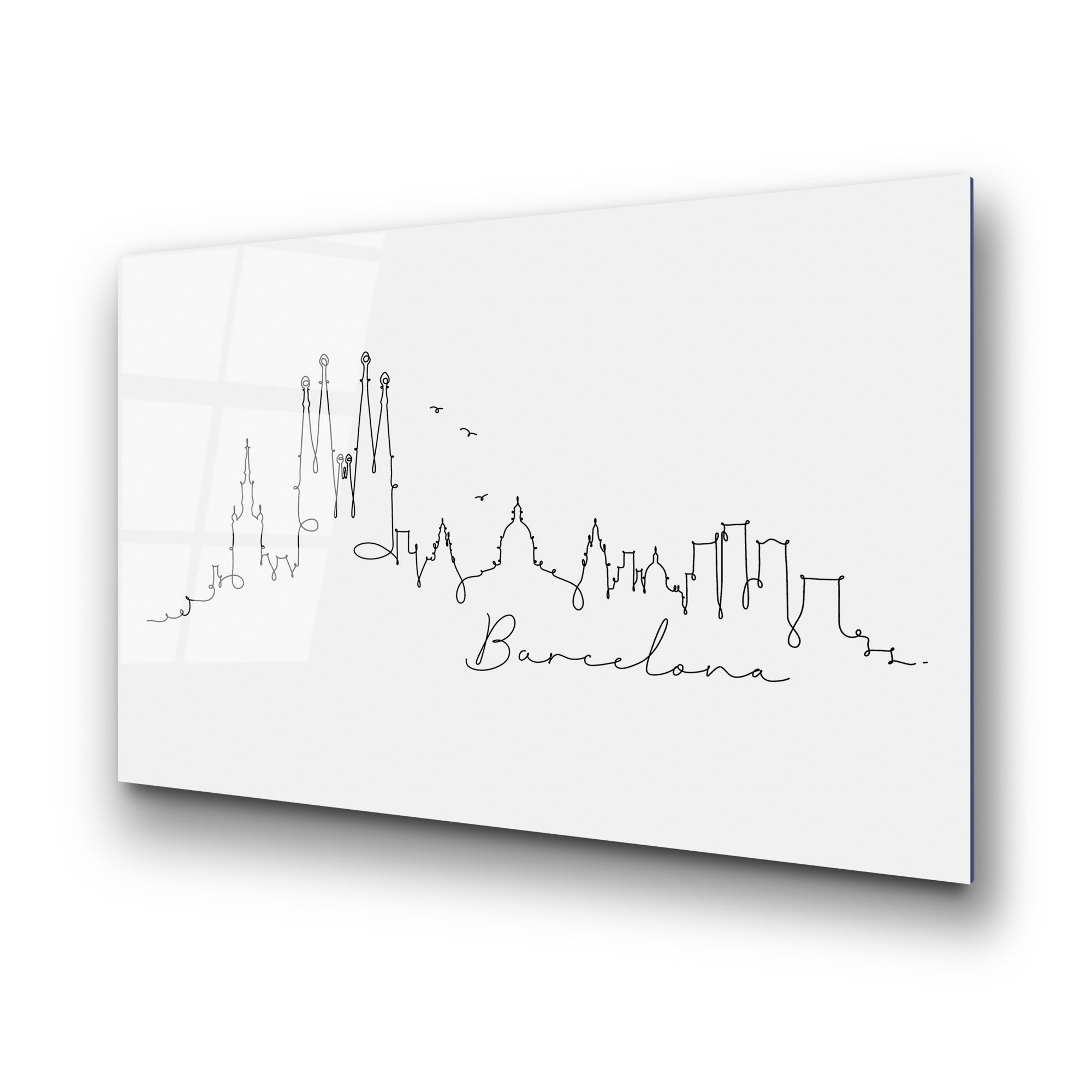 Quadro Decorativo 100% Vidro Temperado 4 mm 70x100 cm Multicolor | UV-238