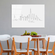 Quadro Decorativo em Vidro Temperado Multicolor 70x100 cm (4 mm) – UV-239