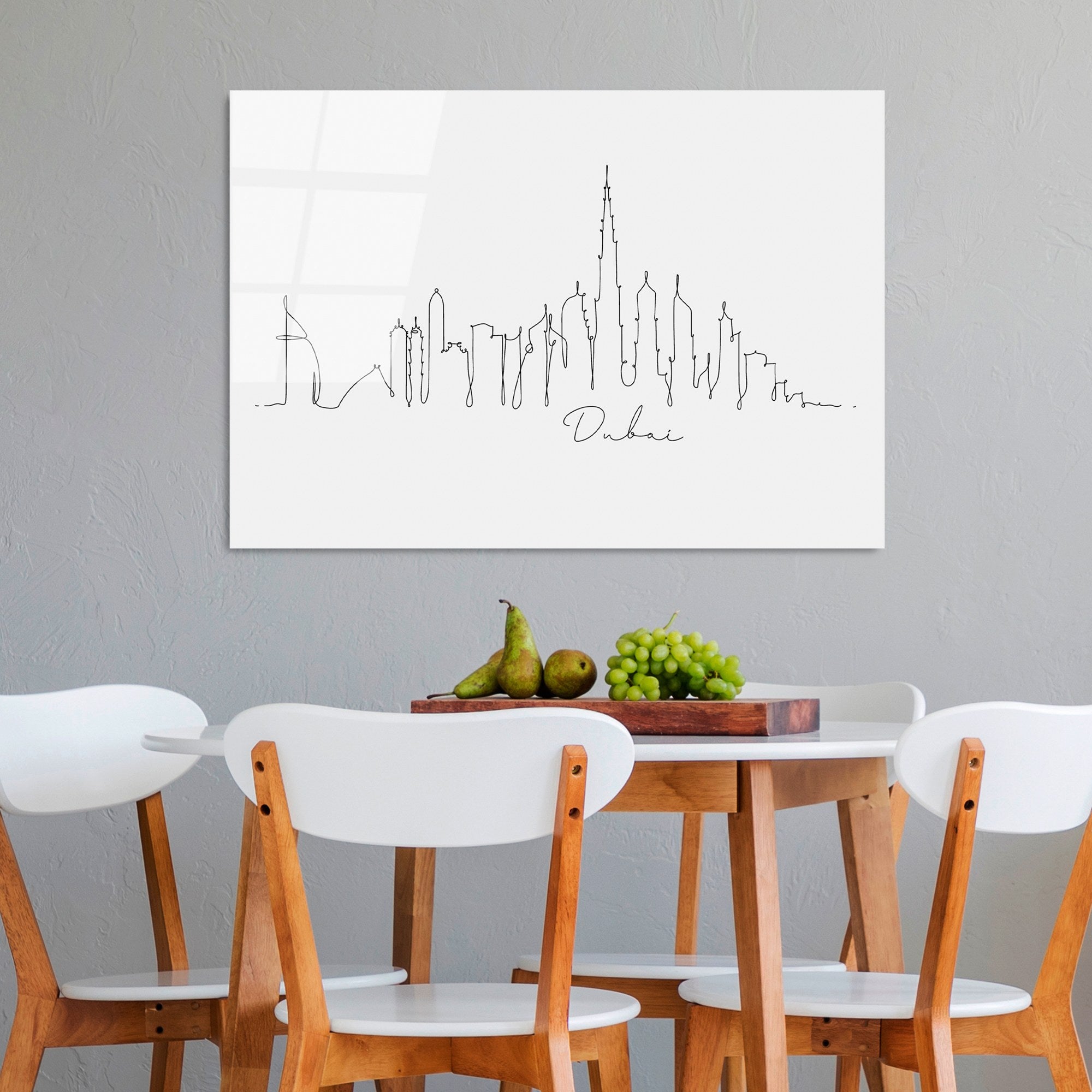 Quadro Decorativo em Vidro Temperado Multicolor 70x100 cm (4 mm) – UV-239